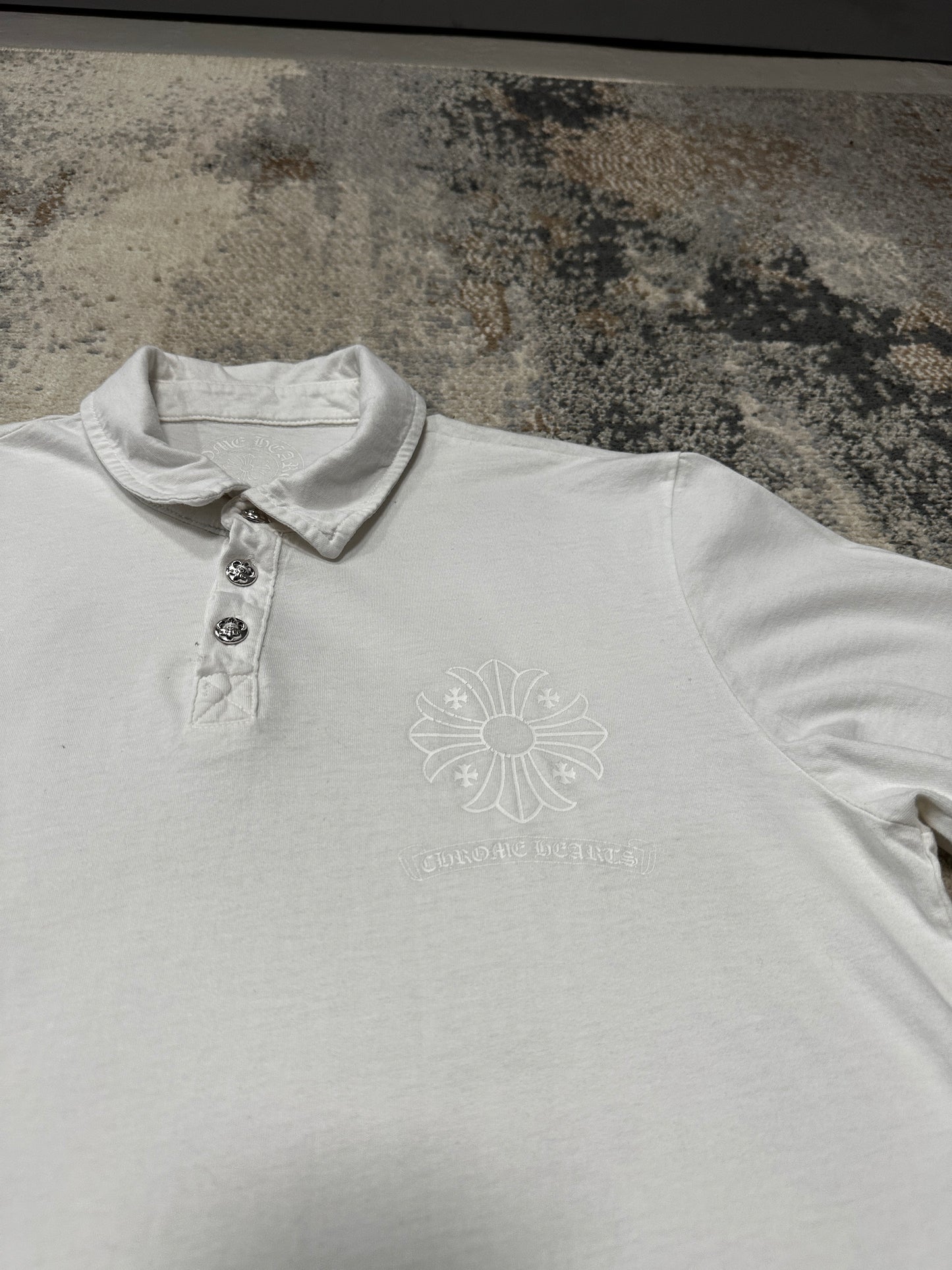 Chrome Hearts Polo Shirt White