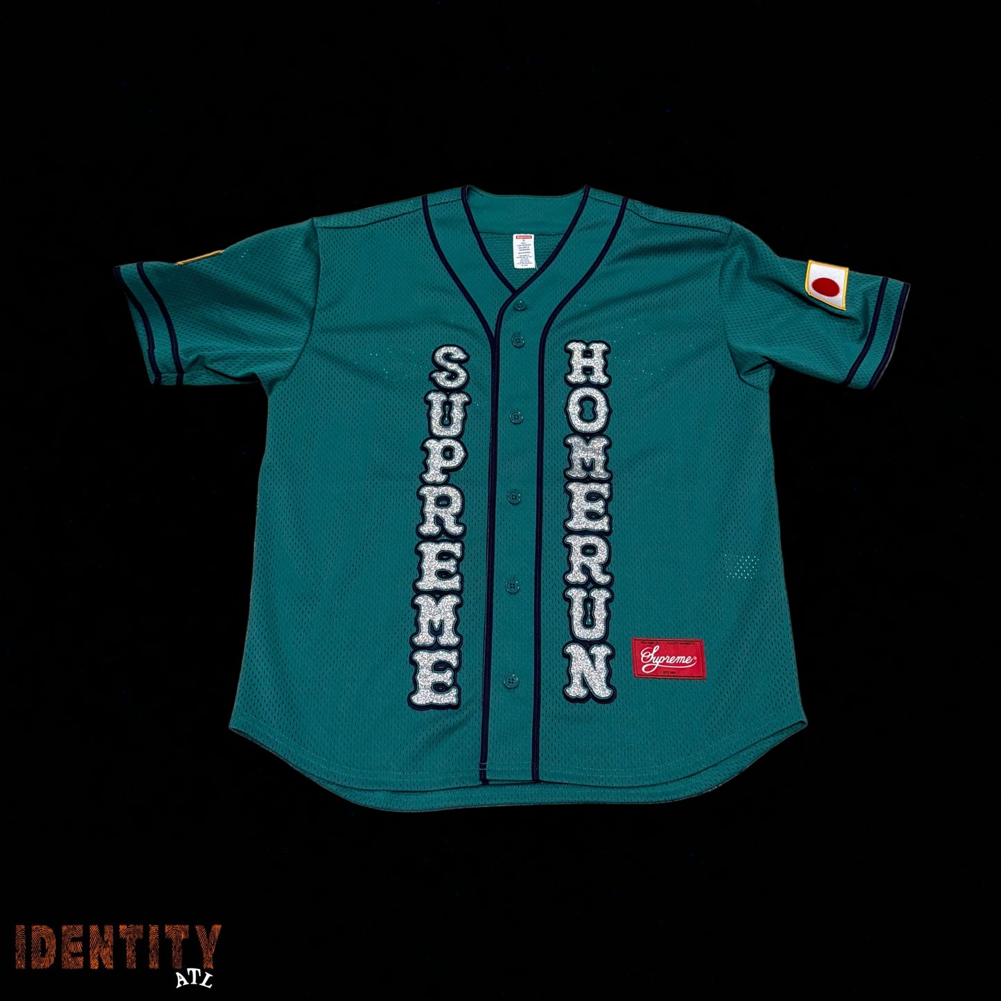 Supreme Homerun Baseball Jersey Green