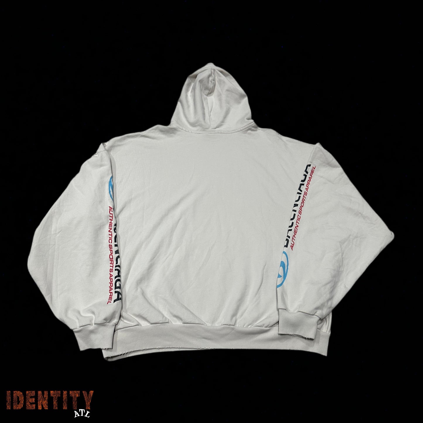 Balenciaga Authentic Sports Apparel Hoodie White
