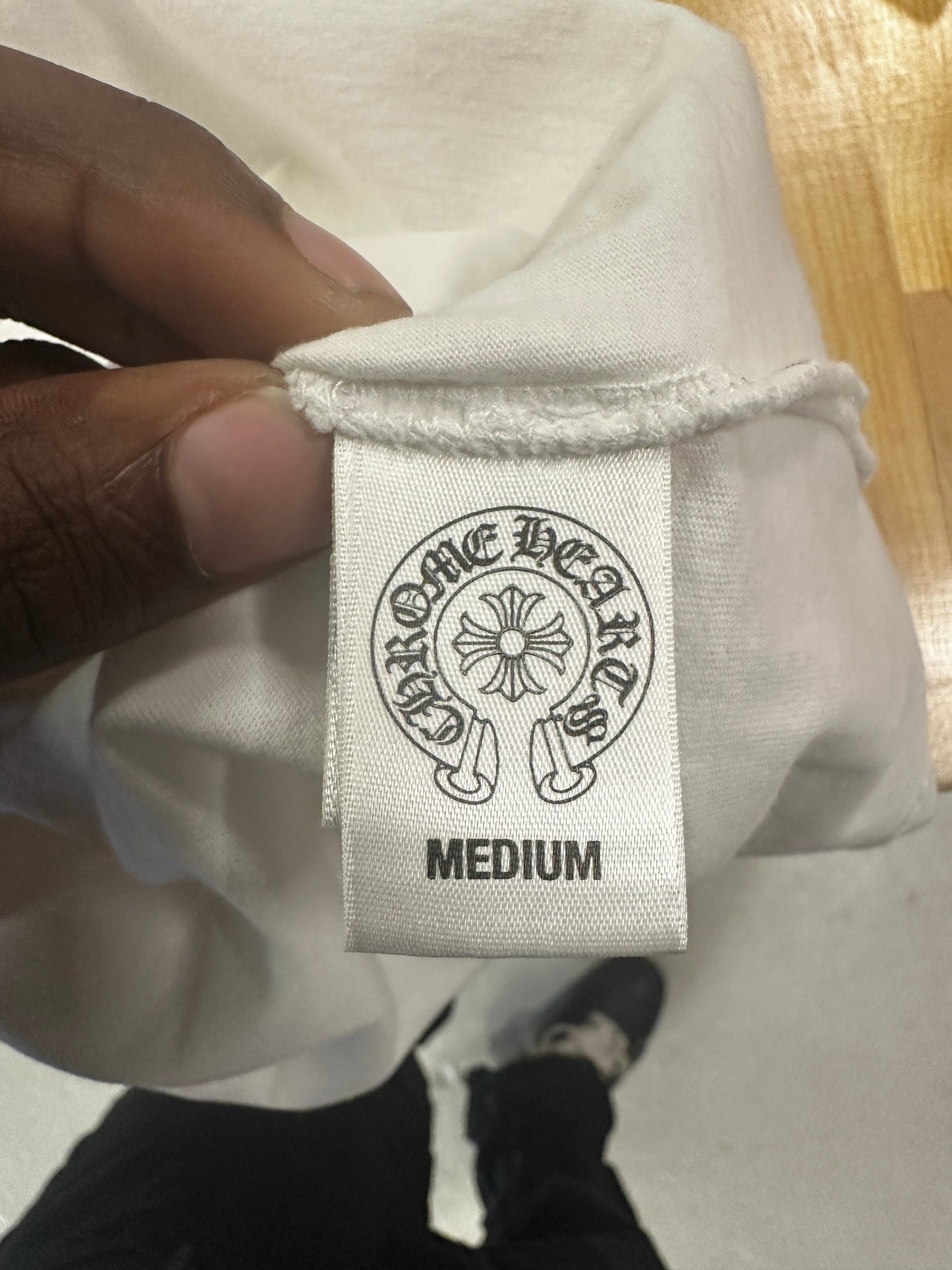 Chrome Hearts Polo Shirt White