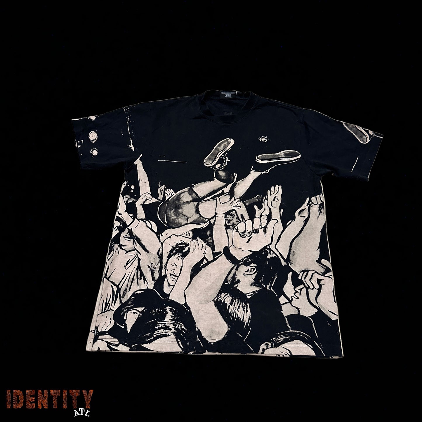 The Hundreds Mosh Tee Black