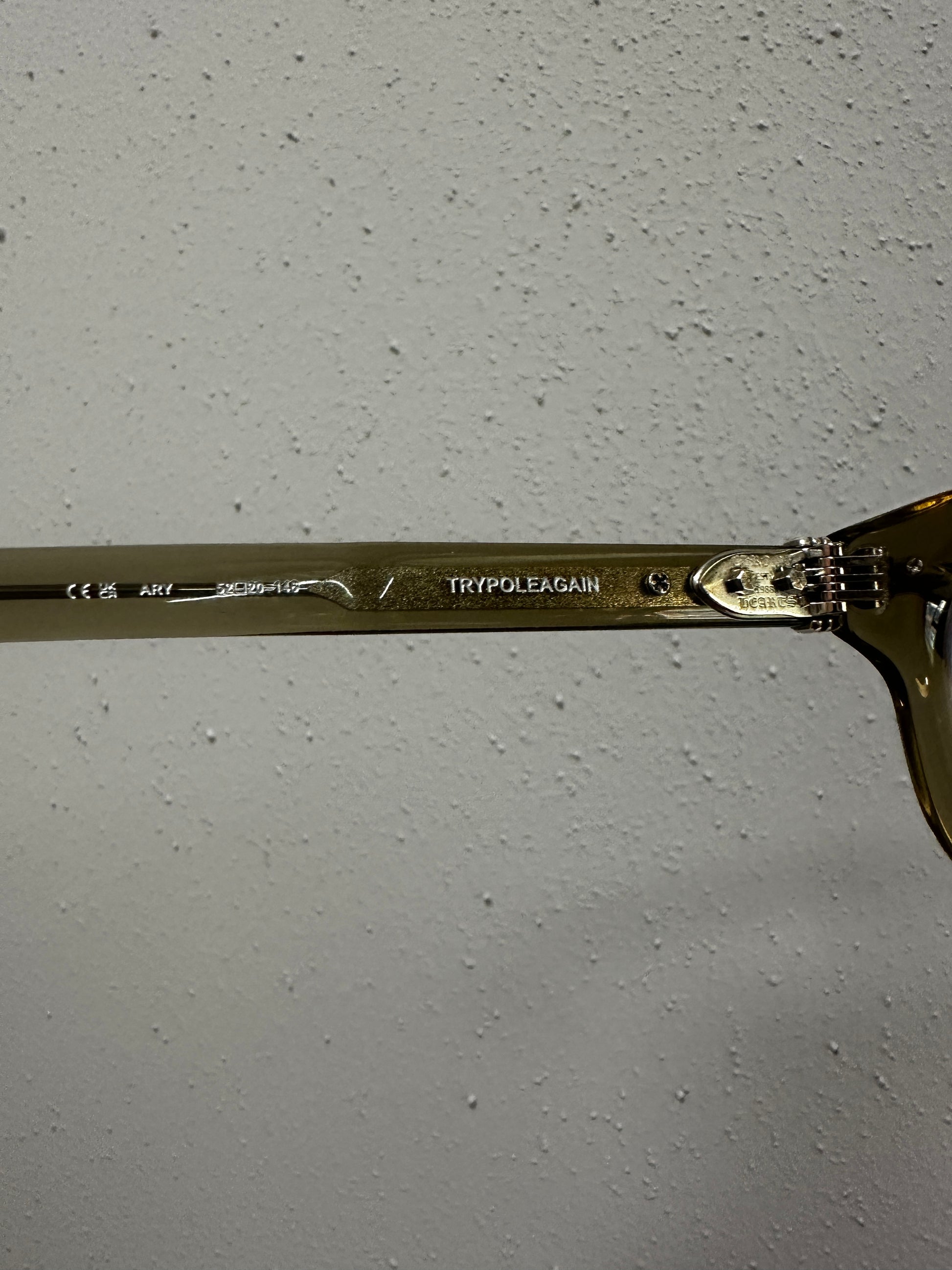 Chrome Hearts Trypoleagain Frames Brown