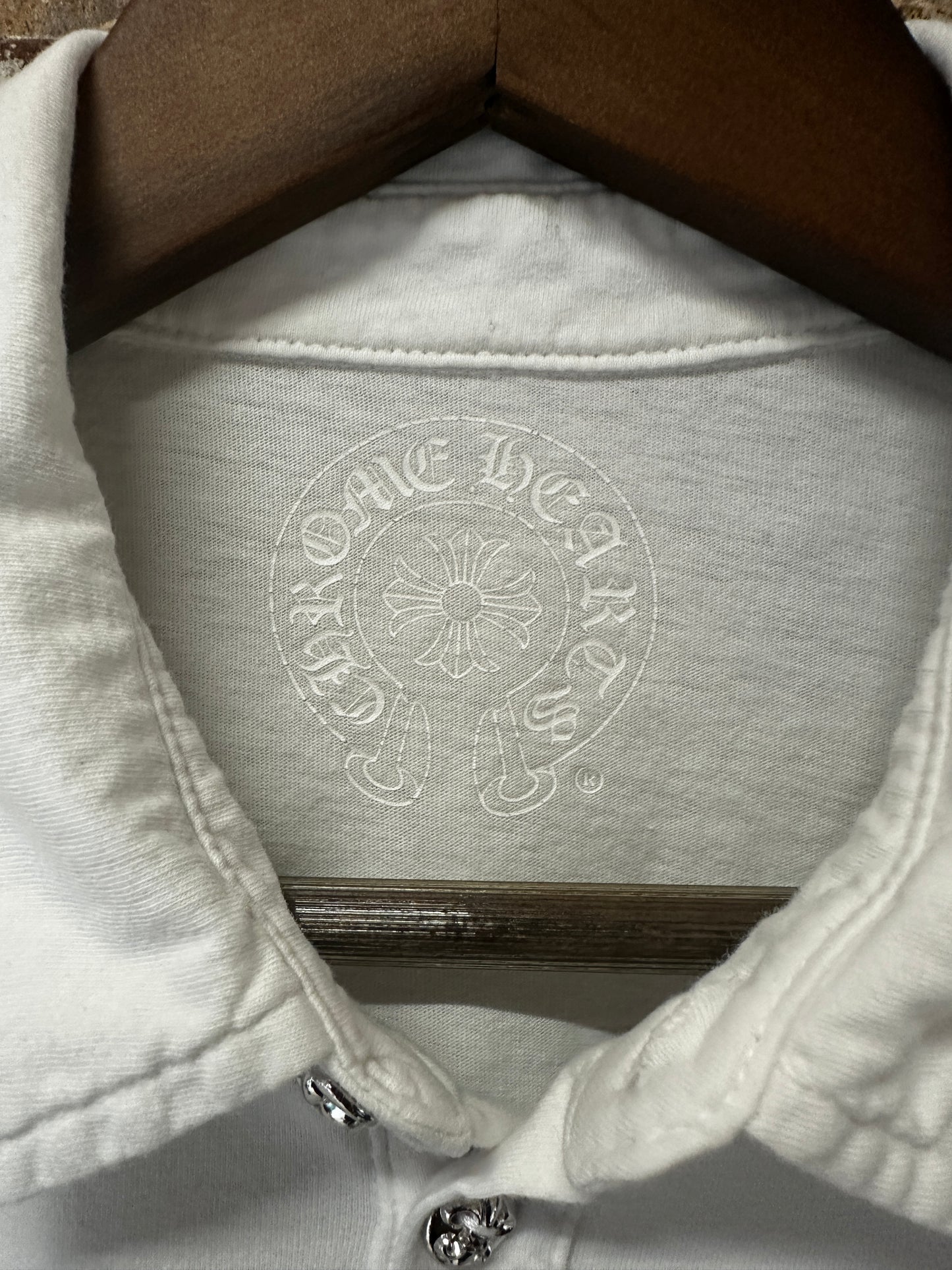 Chrome Hearts Polo Shirt White