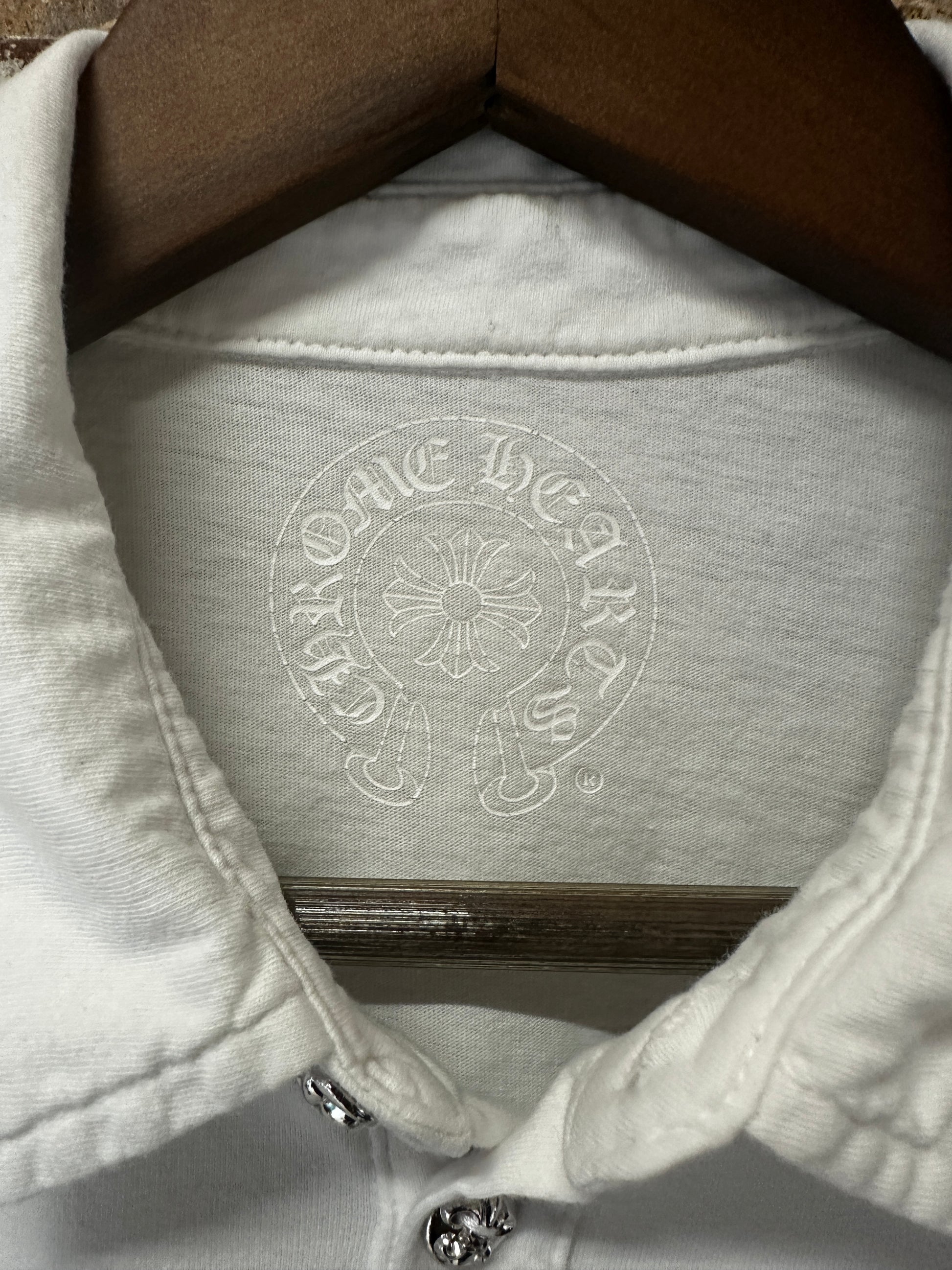 Chrome Hearts Polo Shirt White