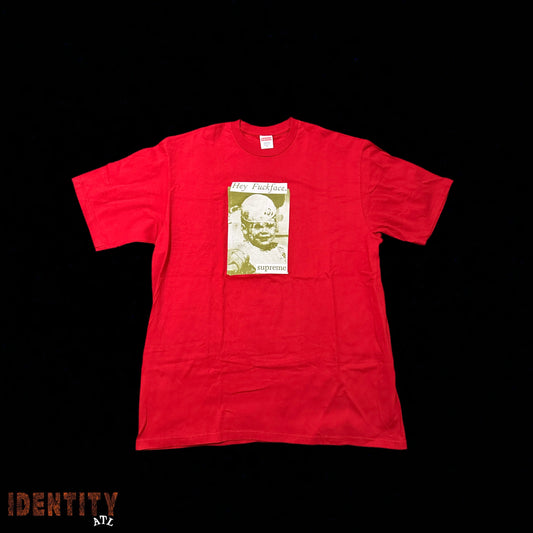 Supreme Hey Fuckface Tee Red