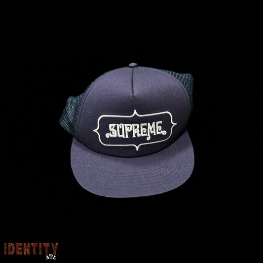 Supreme Trucker Cap Navy