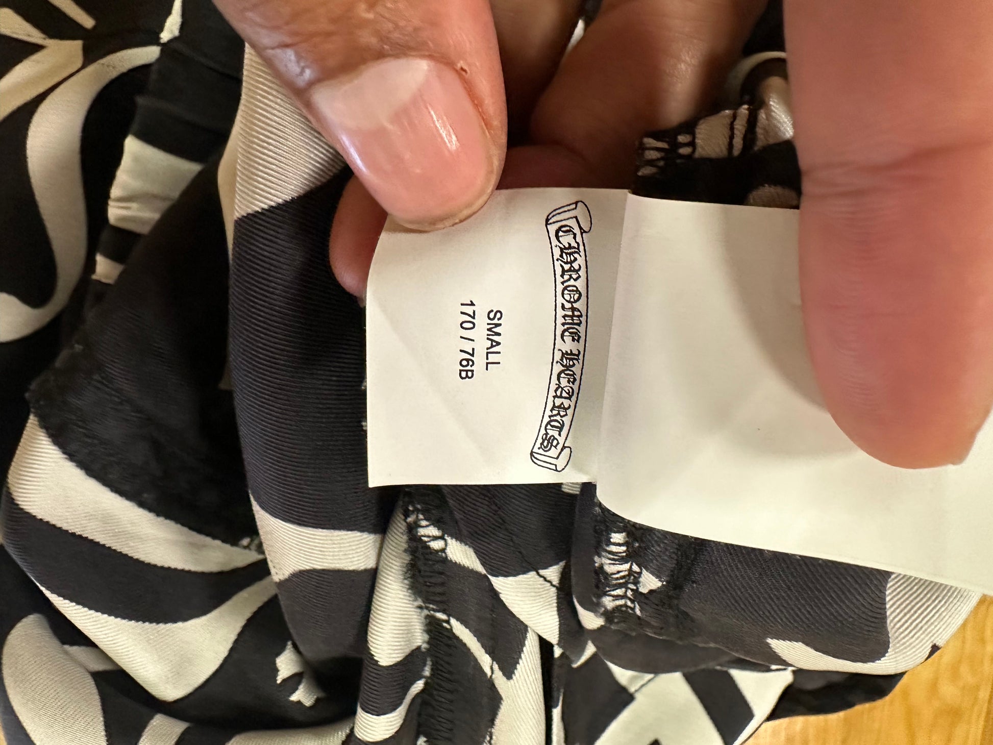 Chrome Hearts Matty Boy Silk Pants