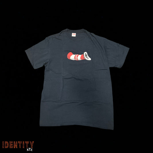 Supreme Cat in the Hat Tee Navy