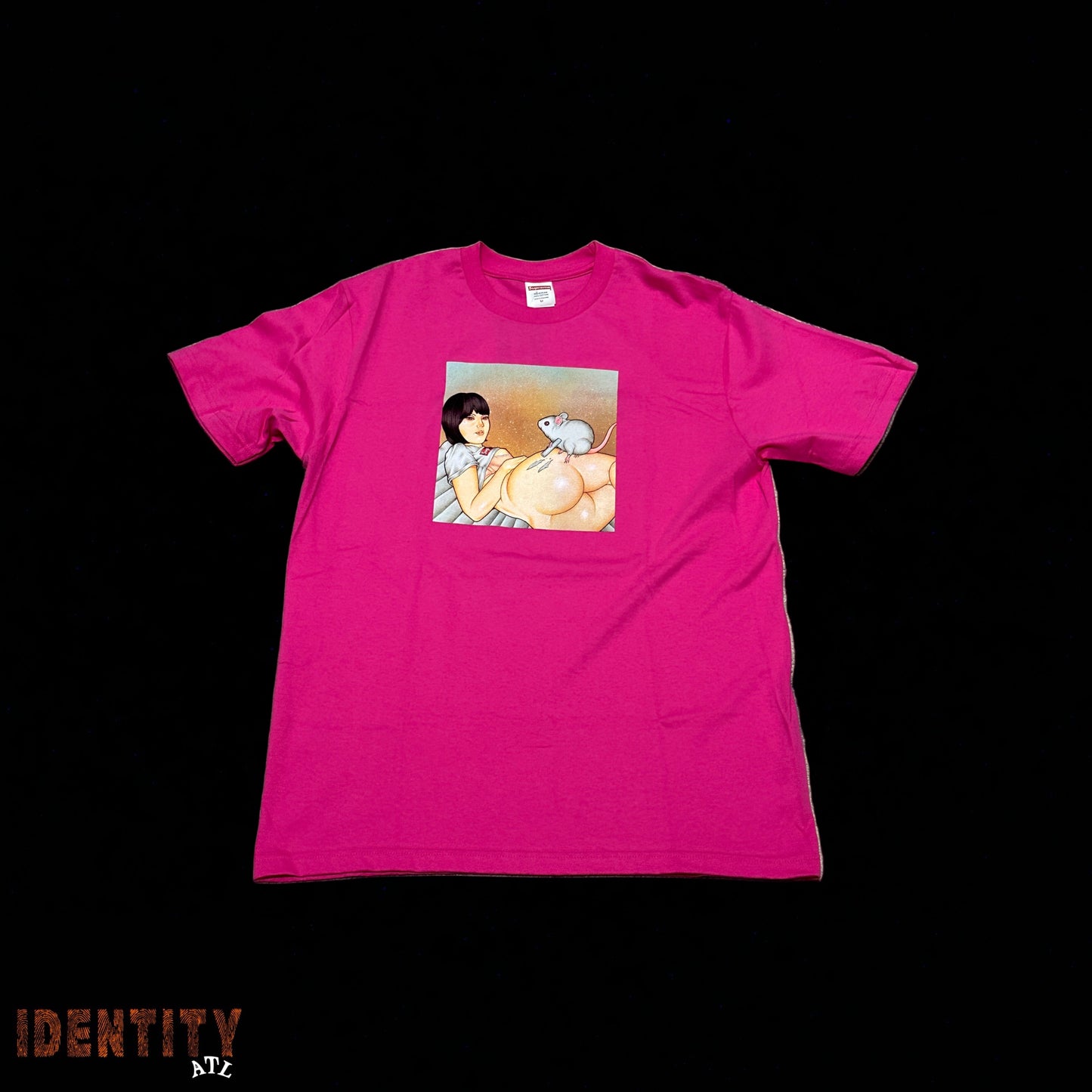 Supreme Mouse Tee (SS25) Fuchsia