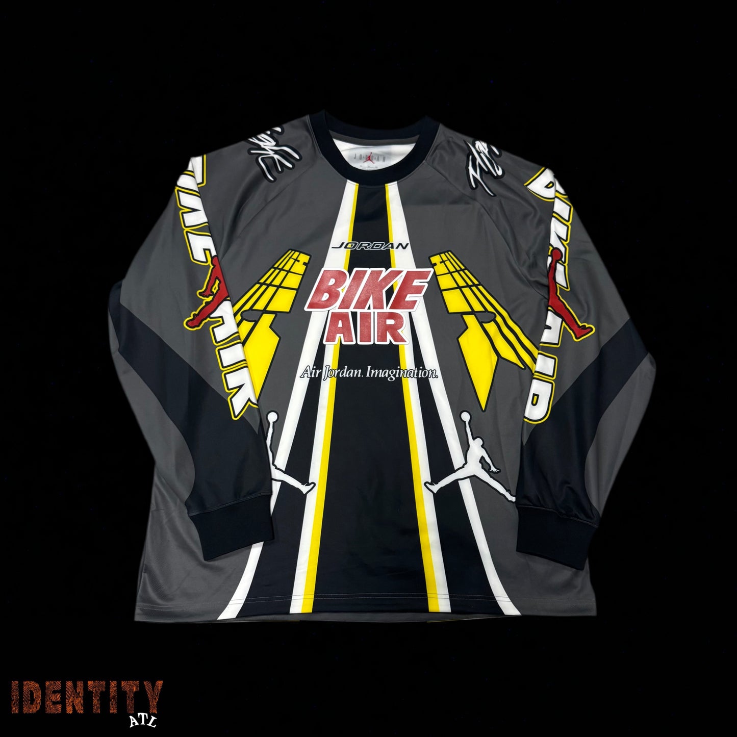 Jordan x Nigel Sylvester BMX Jersey Iron Grey