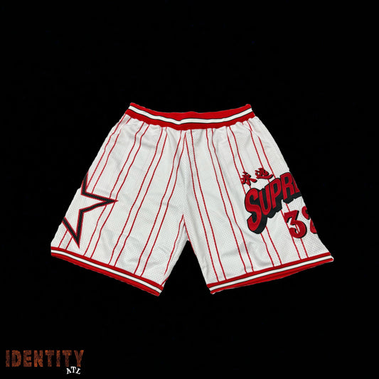 Supreme Basketball Shorts White