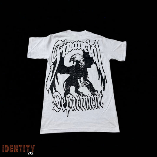 Financial Dept. Logo Tees White