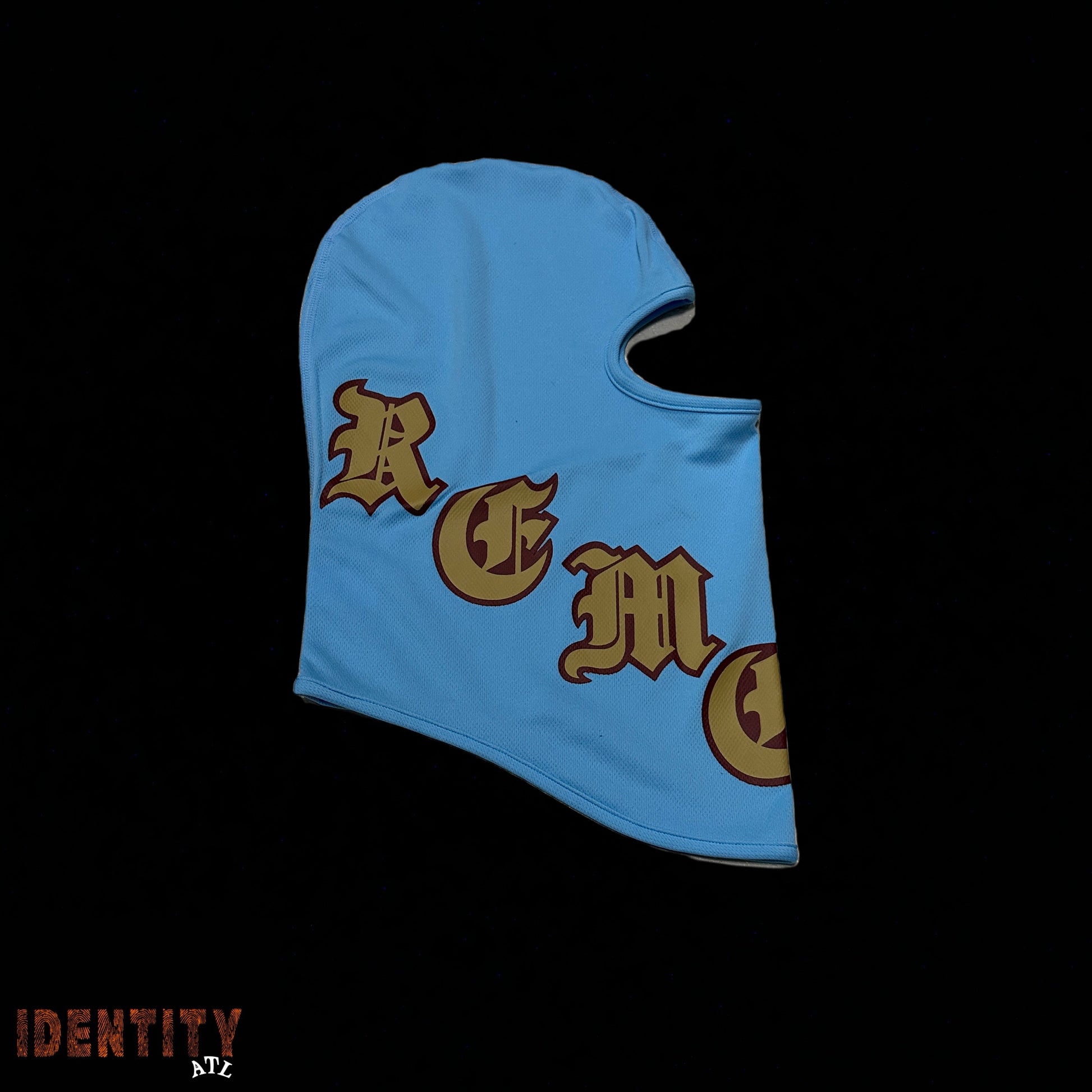 Supreme Old English Lightweight Balaclava Light Blue