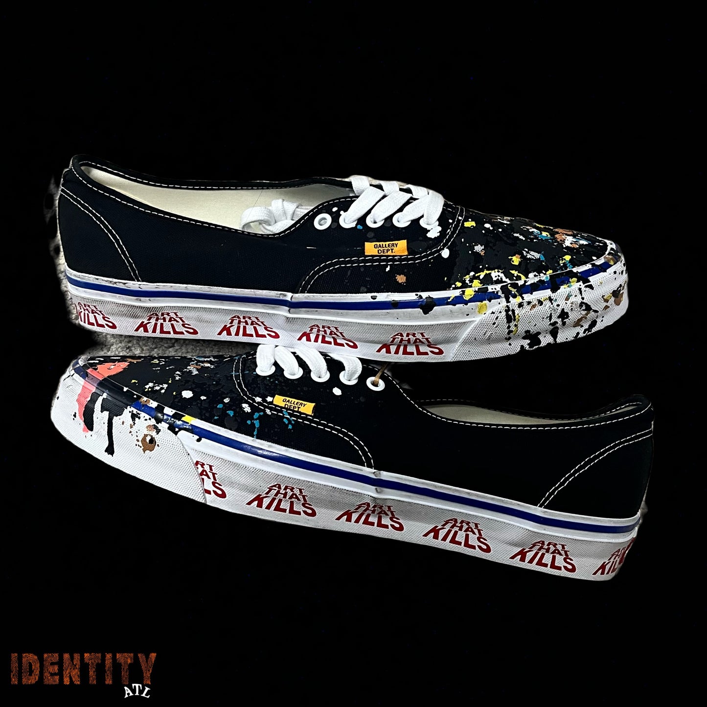 Vans Authentic Reissue 44 Gallery Dept. Art That Kills Black