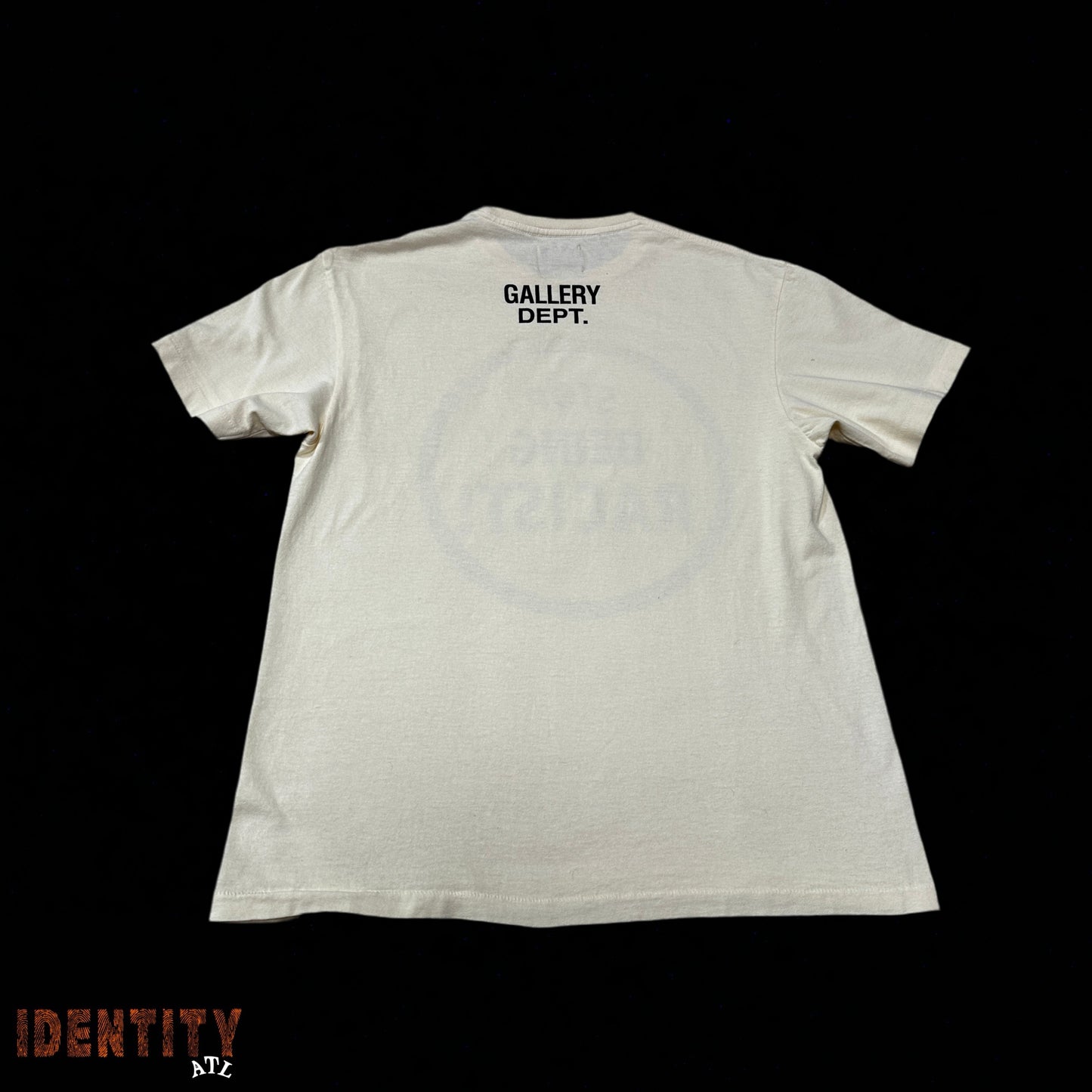 Gallery Dept. Stop Being Racist T-shirt Cream