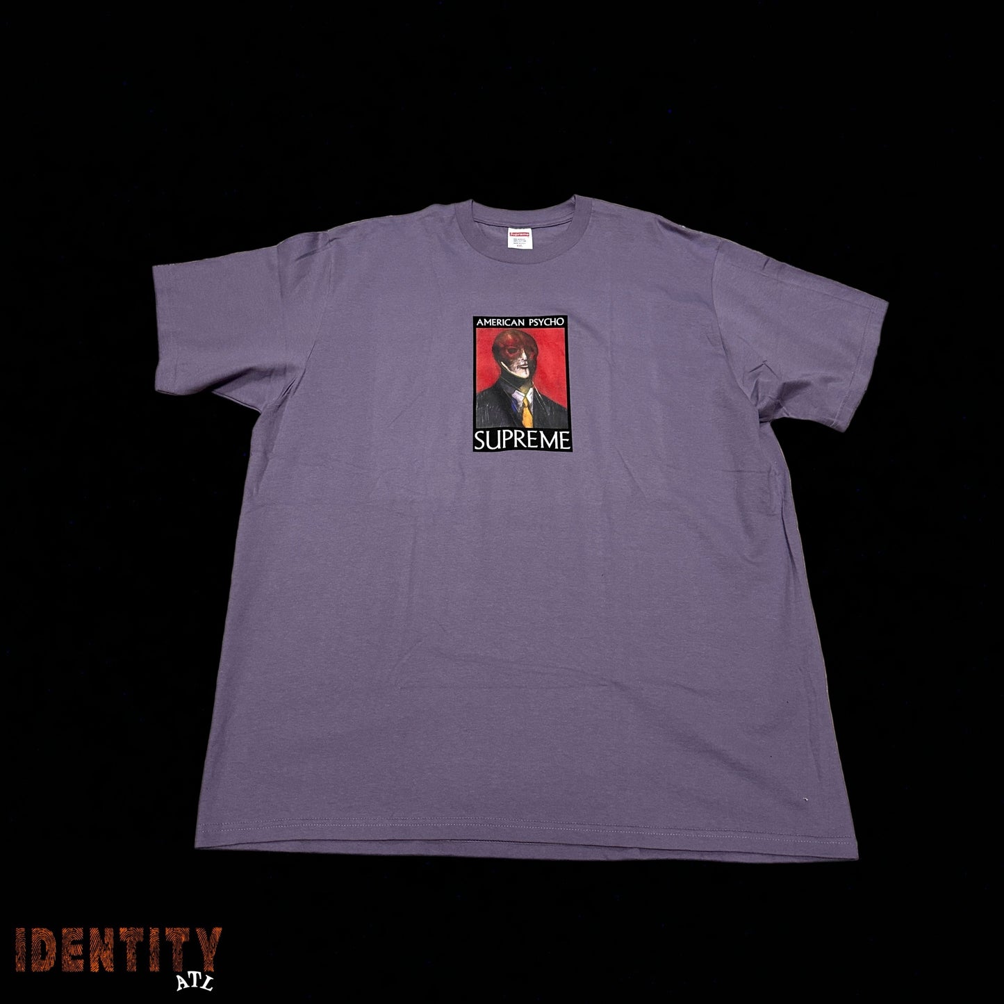 Supreme American Psycho Tee Purple