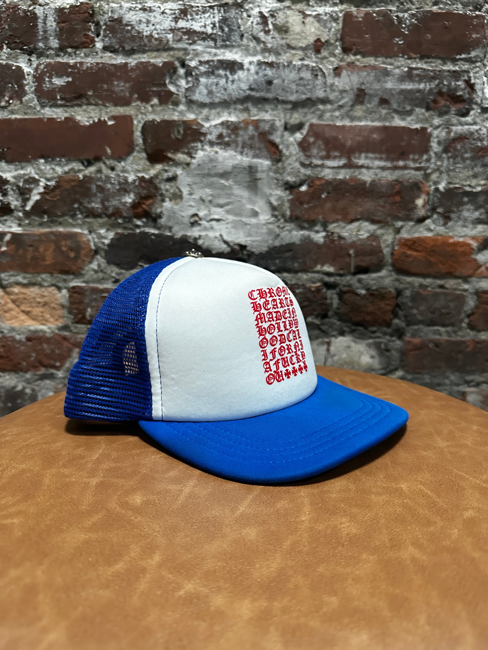 Chrome Heart EyeChart Trucker Hat