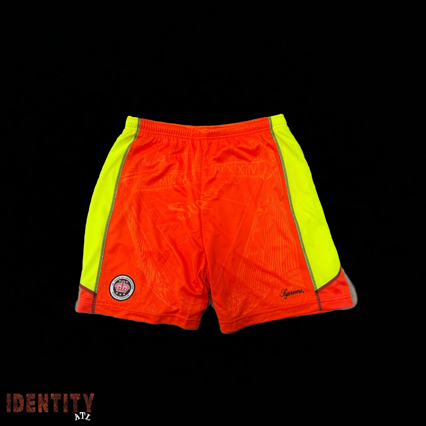 Supreme Jacquard Soccer Short Orange