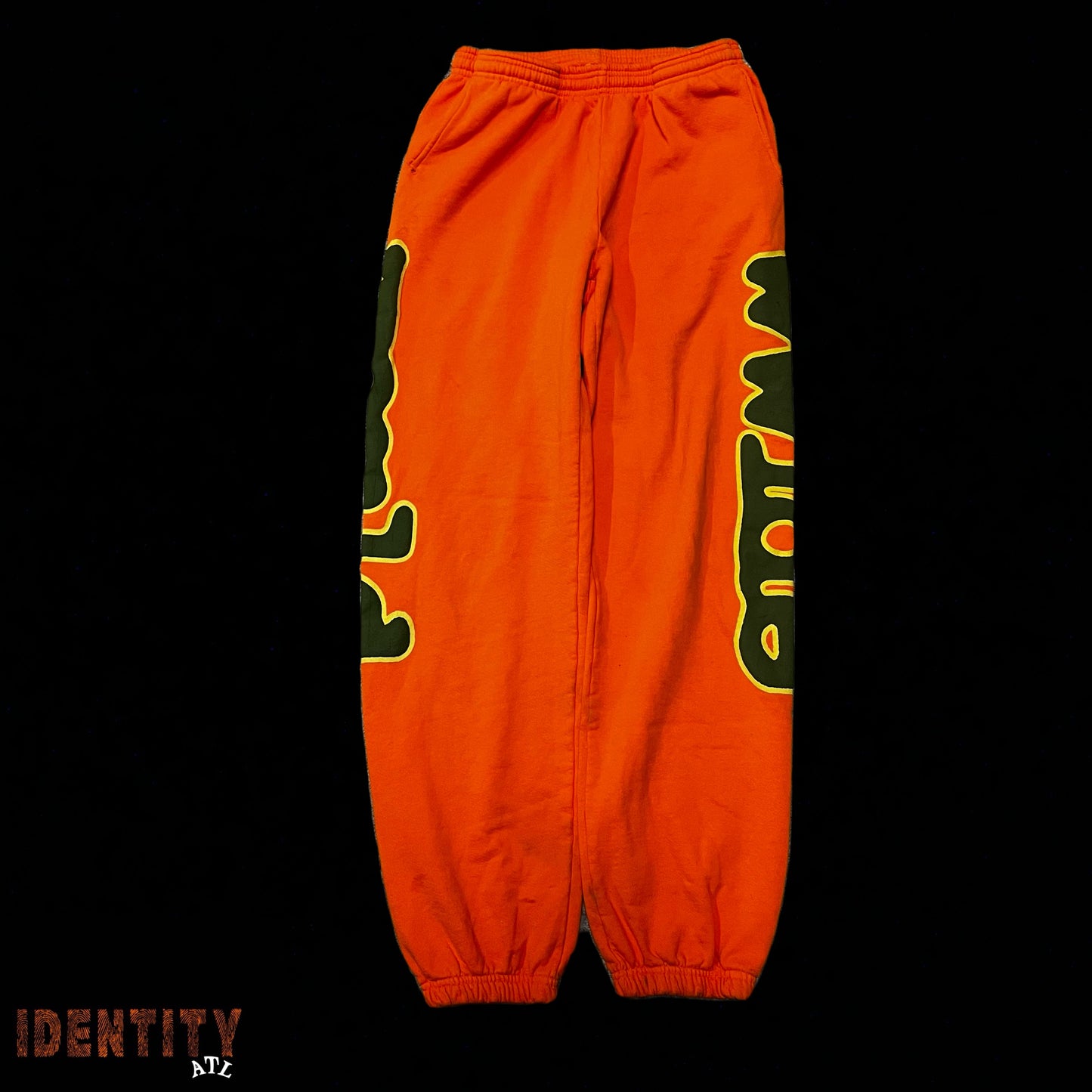 Sp5der World Beluga Sweatpants Orange