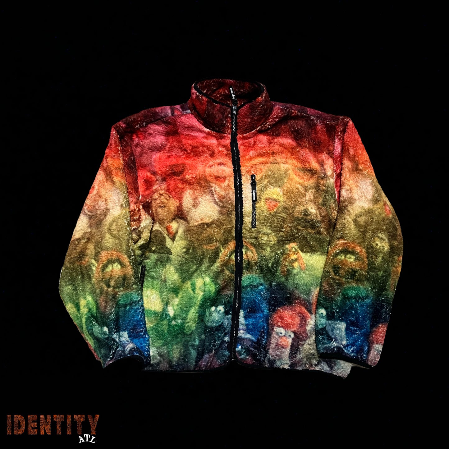 Supreme Muppets Fleece Jacket Multicolor