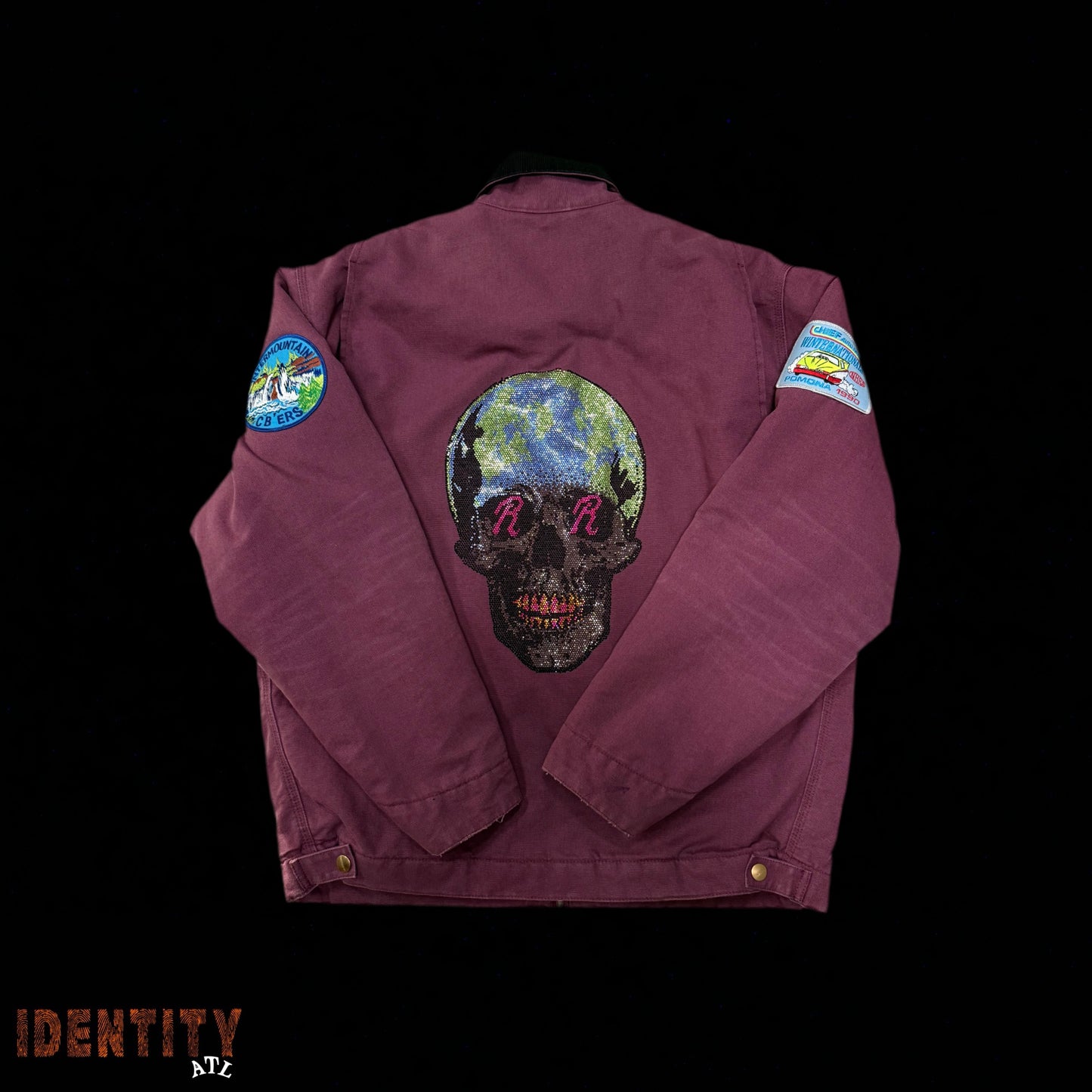 Ritzy x Carhartt Reworked Detroit Jacket Purple
