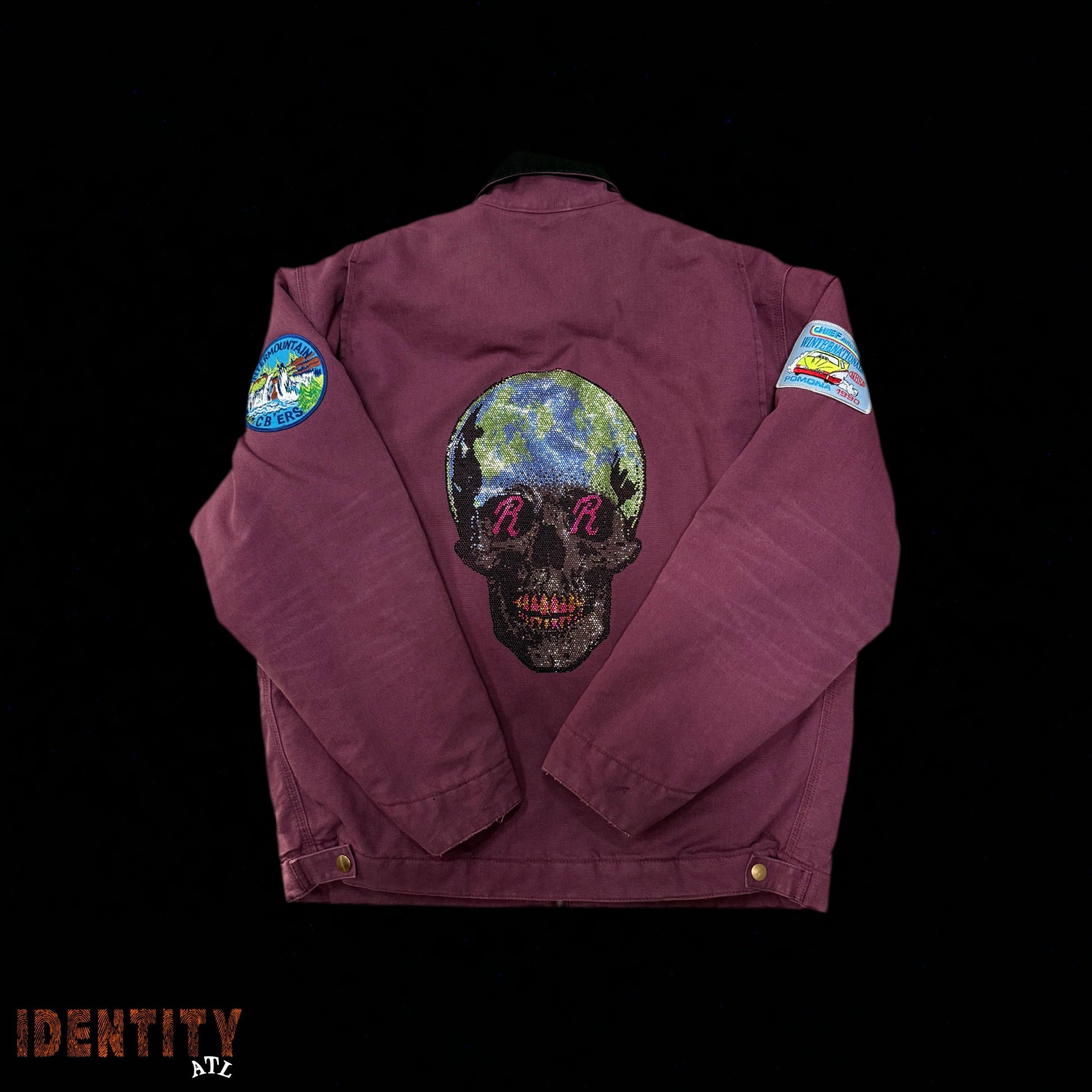 Ritzy x Carhartt Reworked Detroit Jacket Purple