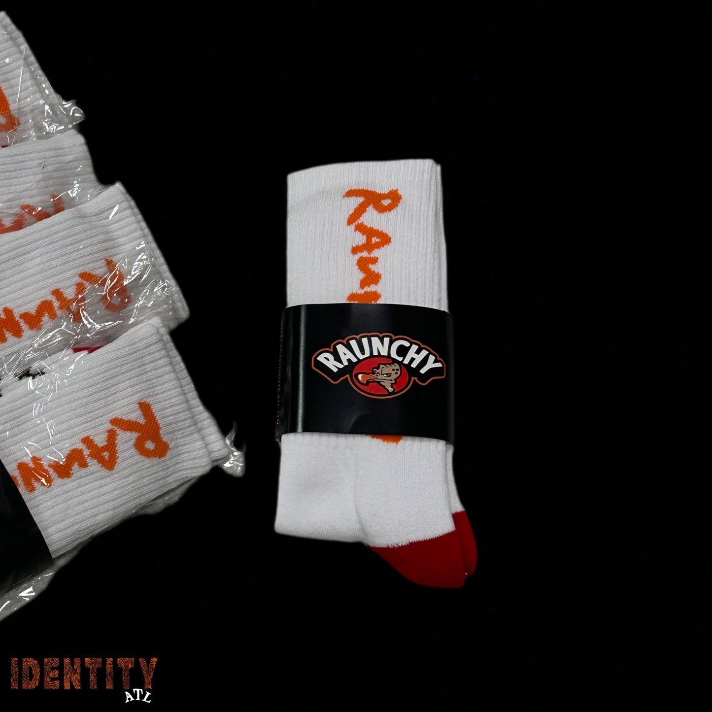Raunchy Socks White