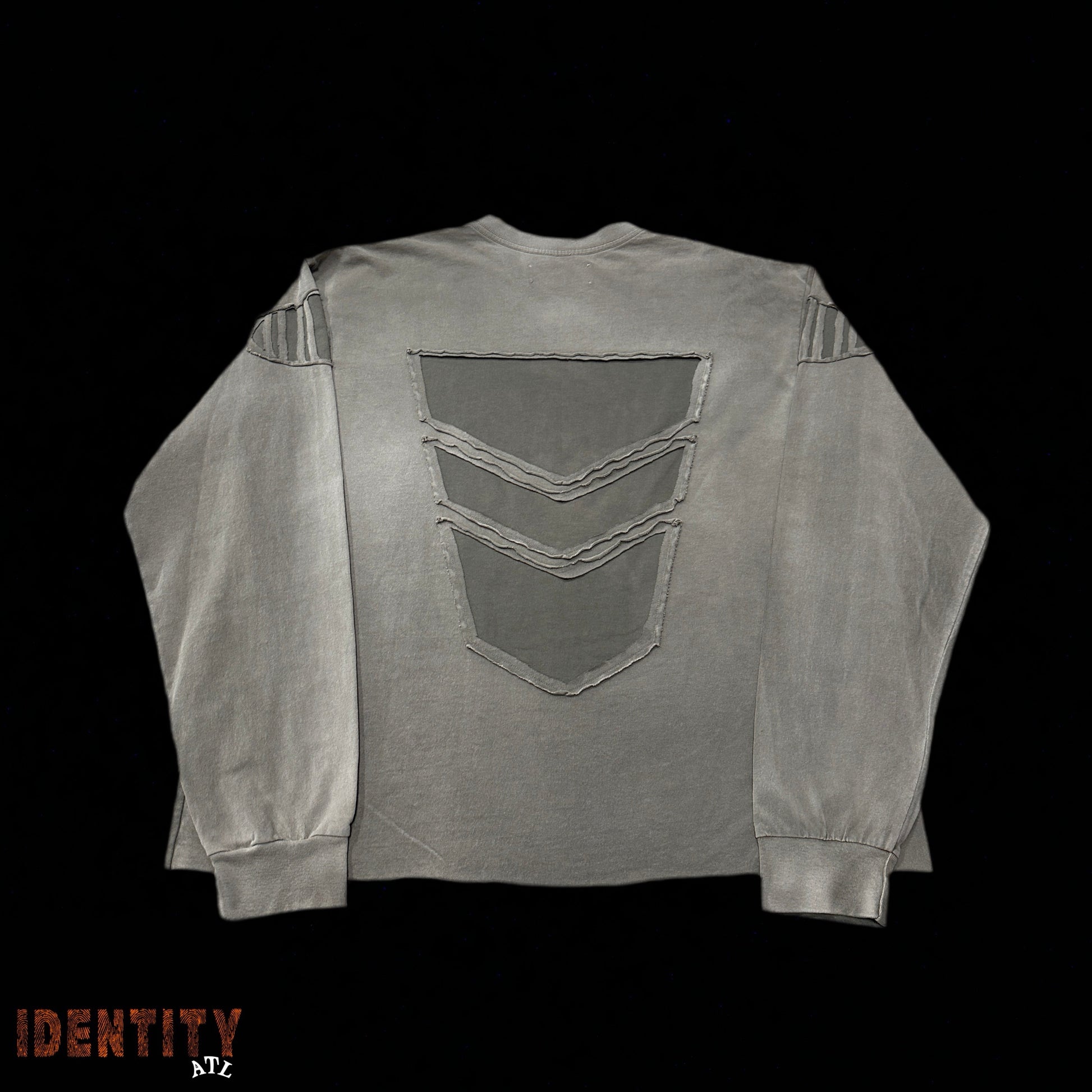 Satoshi Collegiate Longsleeve Grey Shirt
