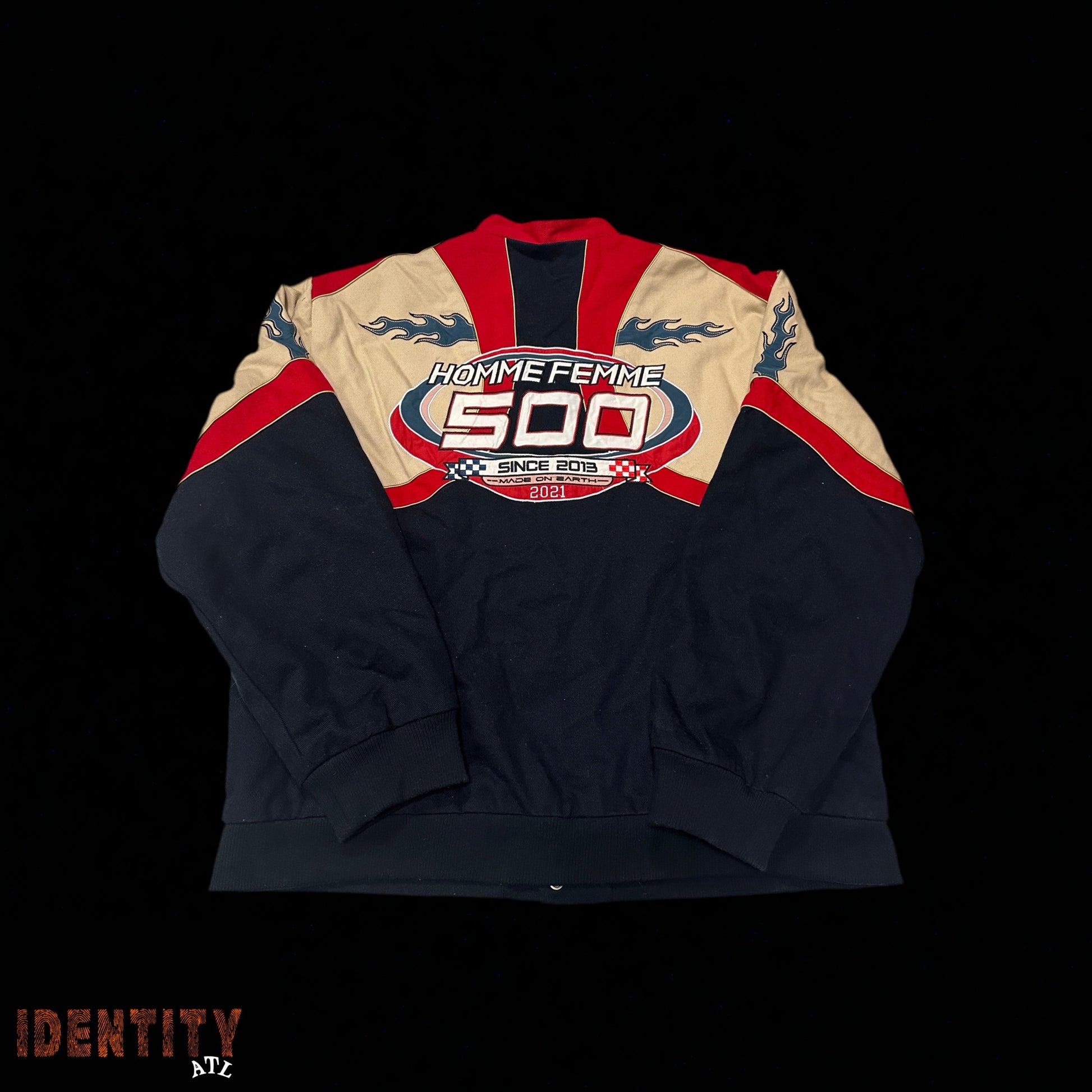 Homme Femme Racing Jacket