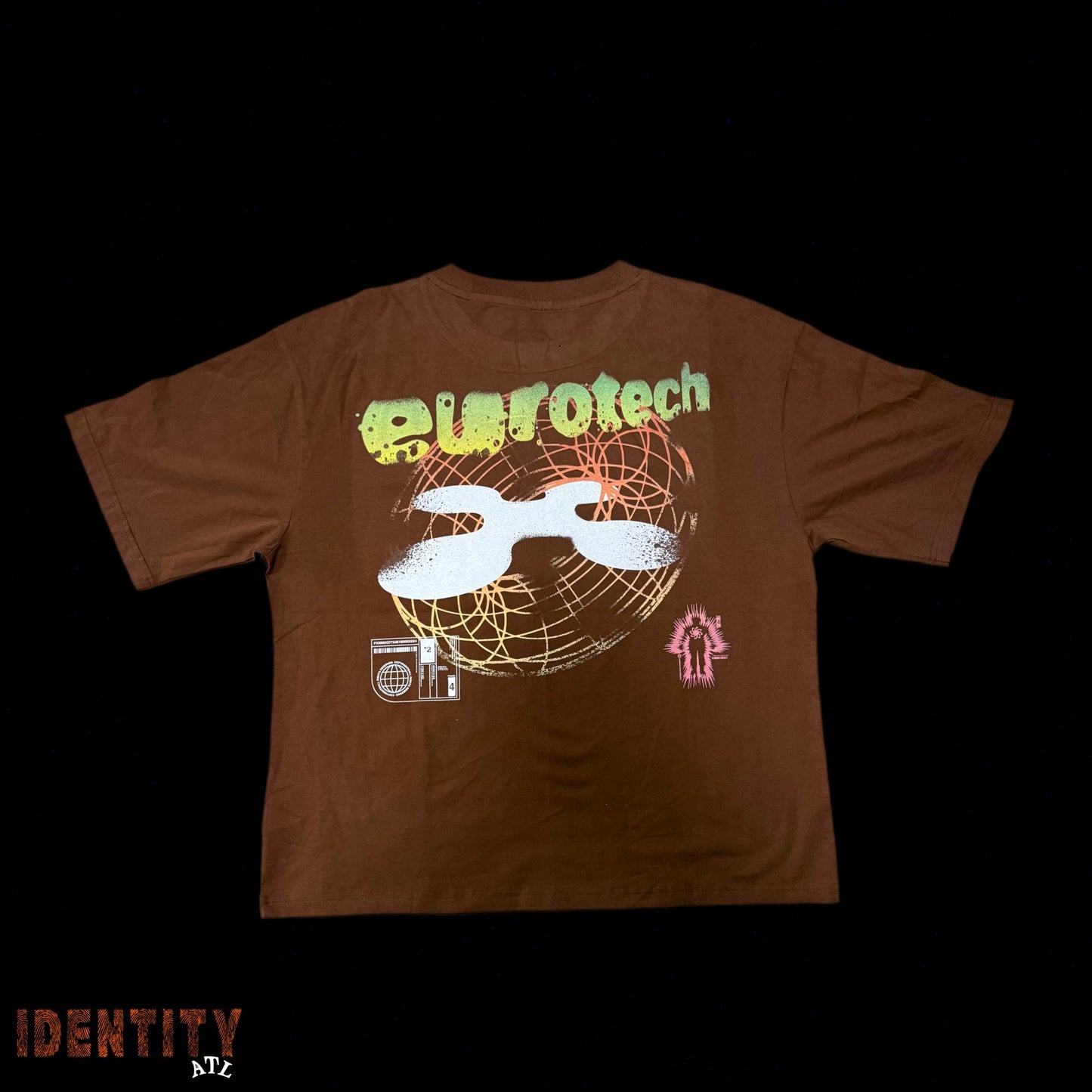 Euro Does Gap Tee Brown