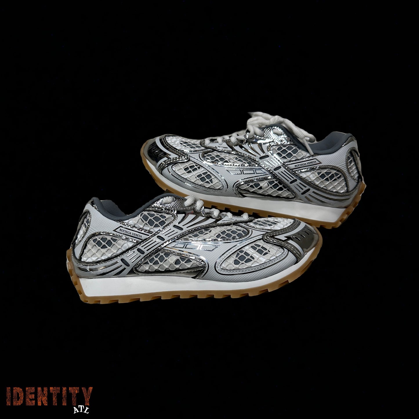 Bottega Veneta Orbit Sneaker Silver