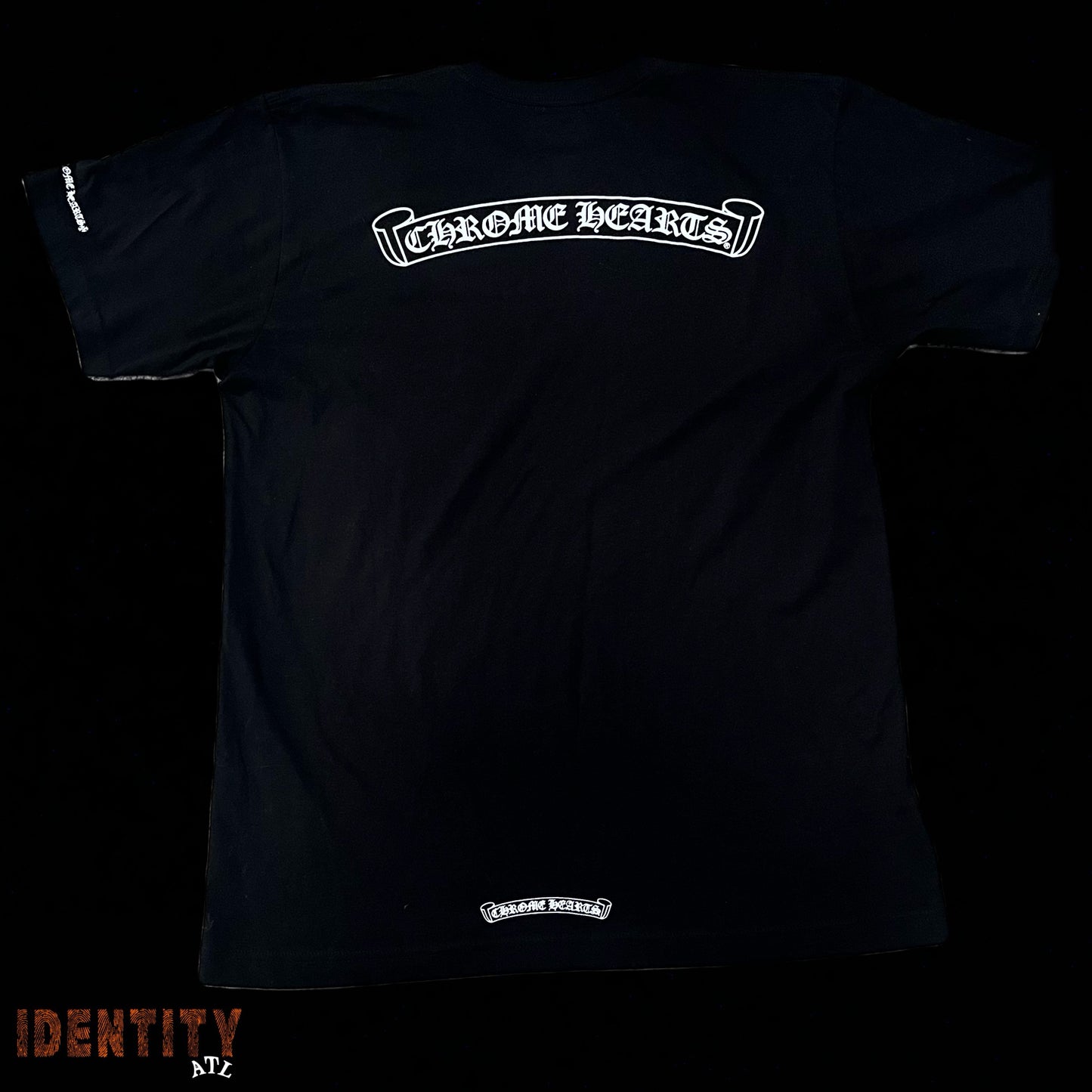 Chrome Heart Scroll Logo Tee