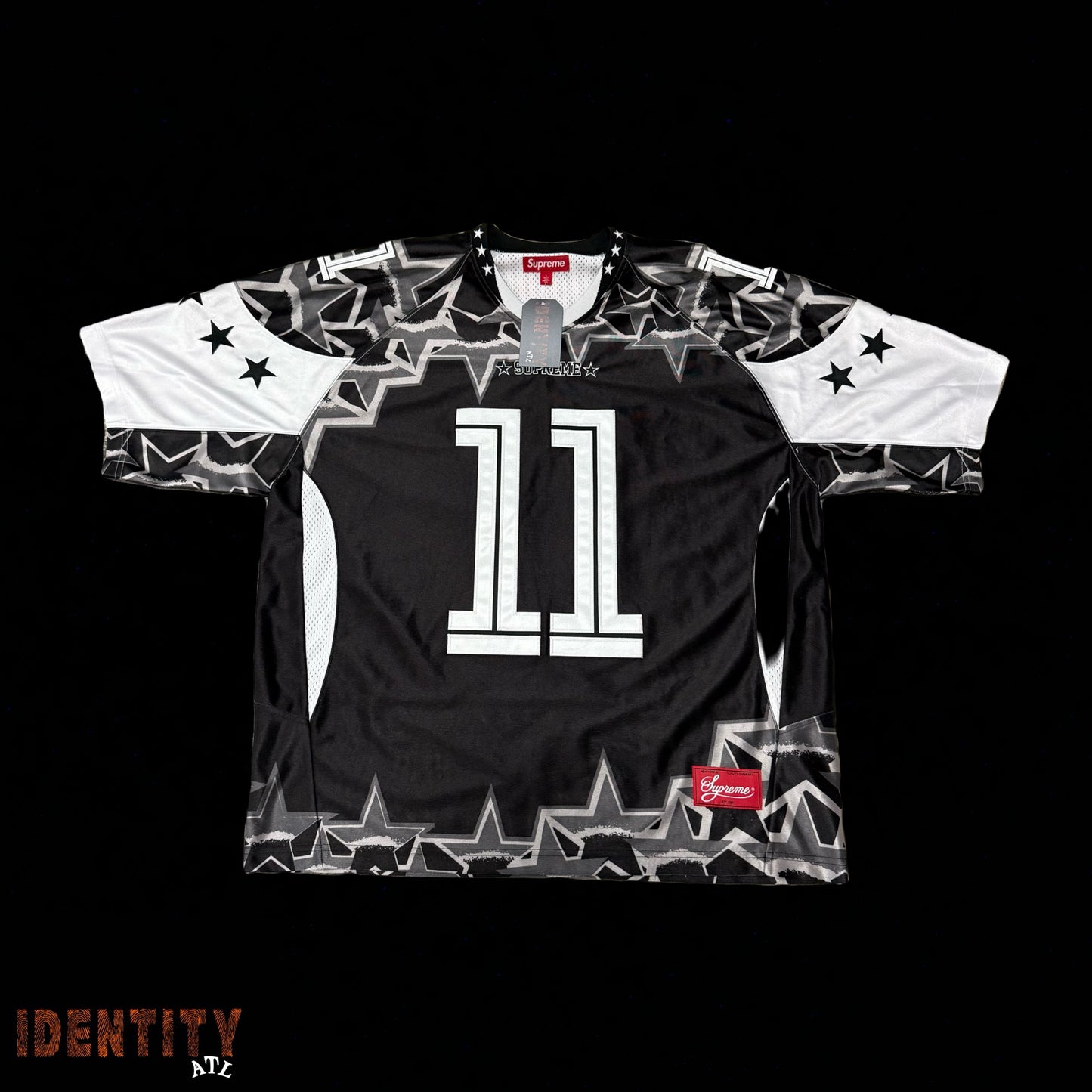 Supreme Star Jersey Black