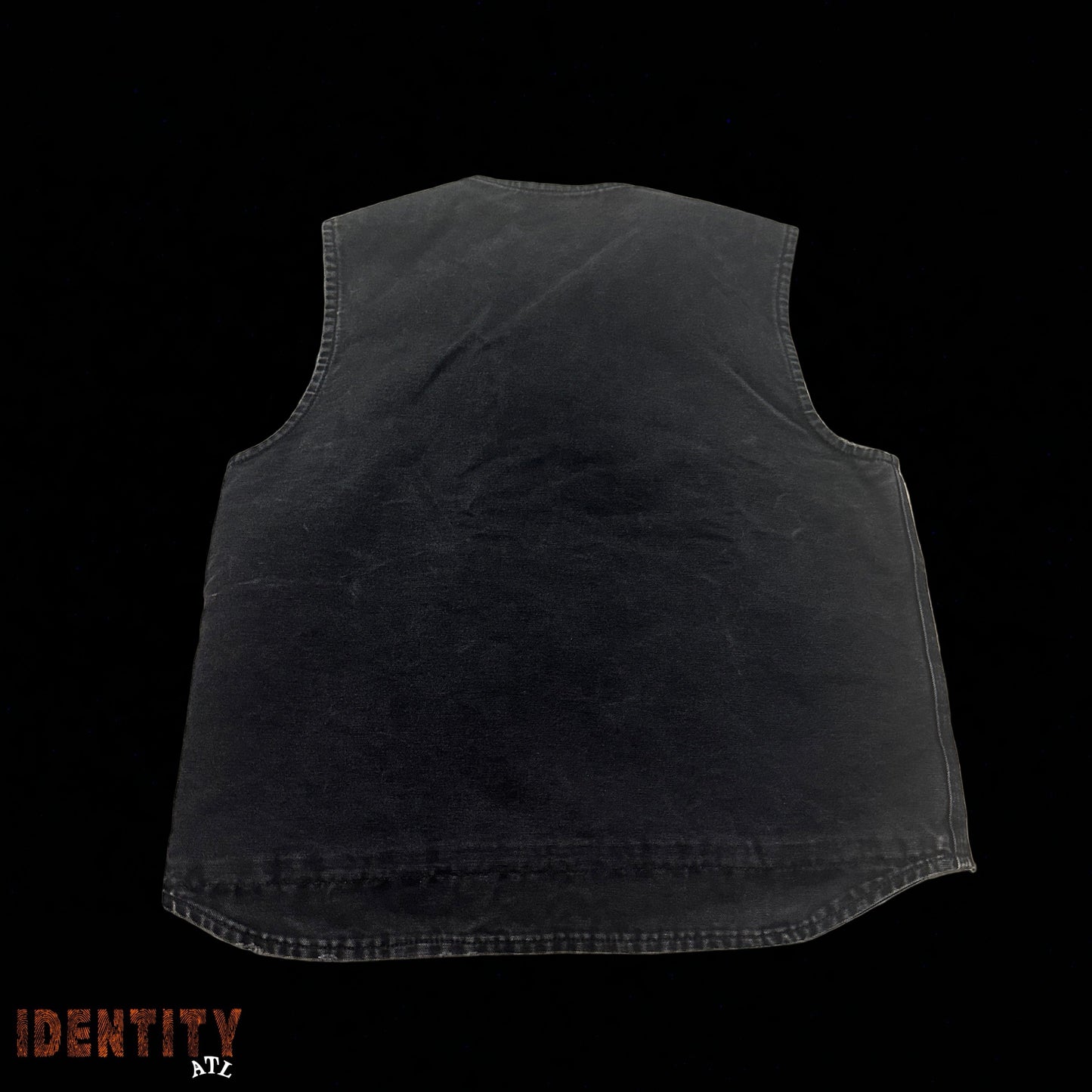 Vintage Carhartt Charcoal Denim Vest