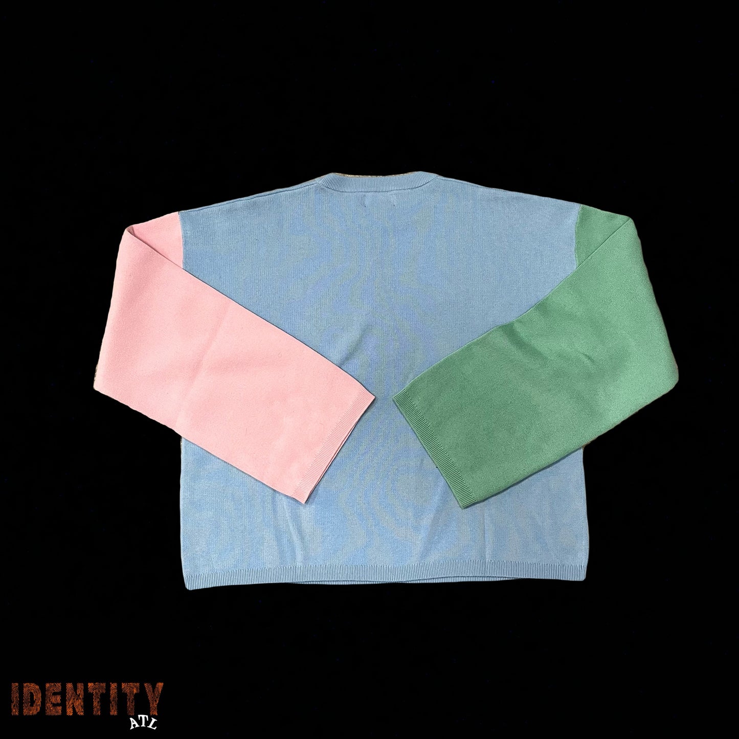 Stay Ribelle Color Block Sweater Pastel