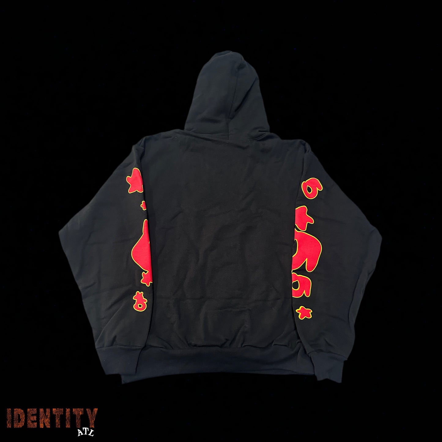 Sp5der Uy Scuti Hoodie Black
