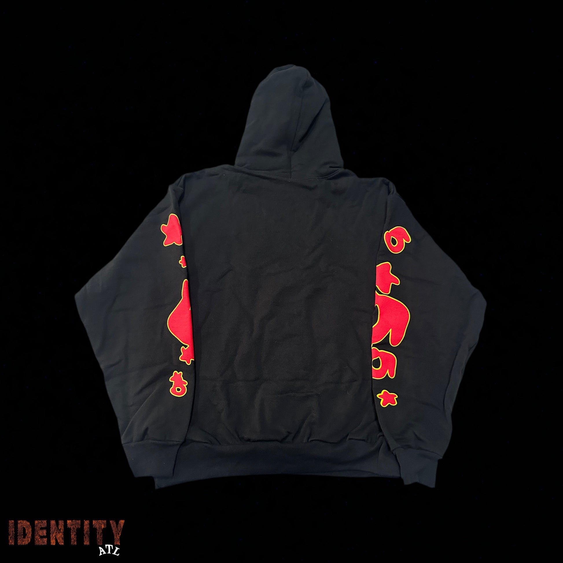 Sp5der Uy Scuti Hoodie Black