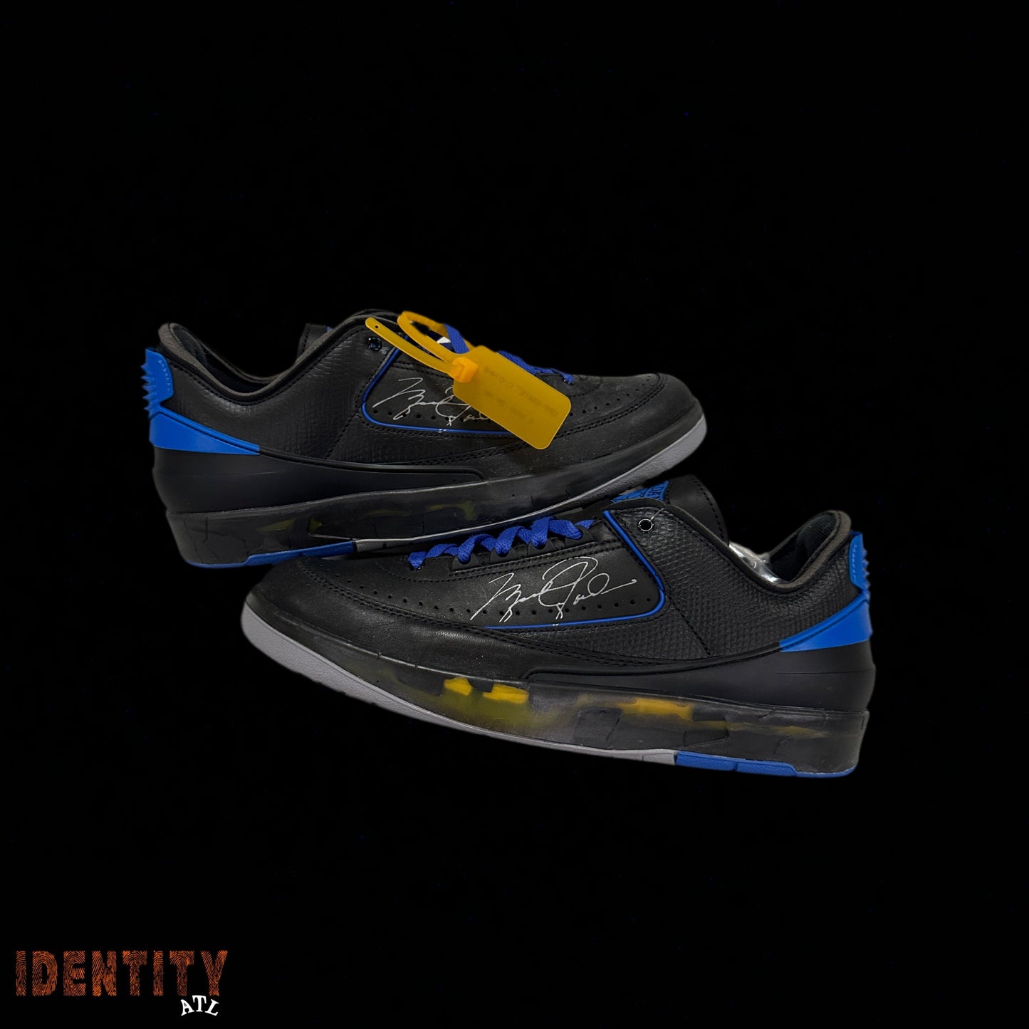 Jordan 2 Retro Low SP Off-White Black Blue