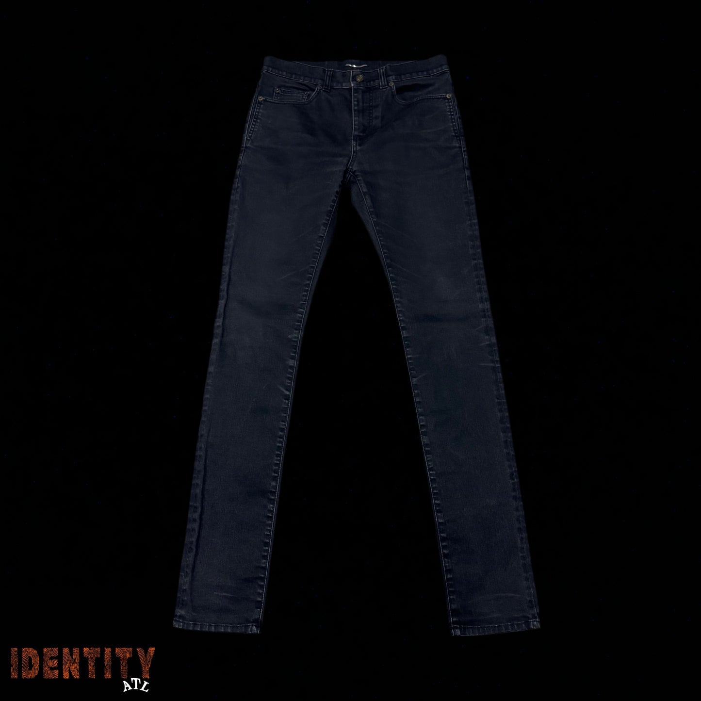 Saint Laurent Straight Jeans Black