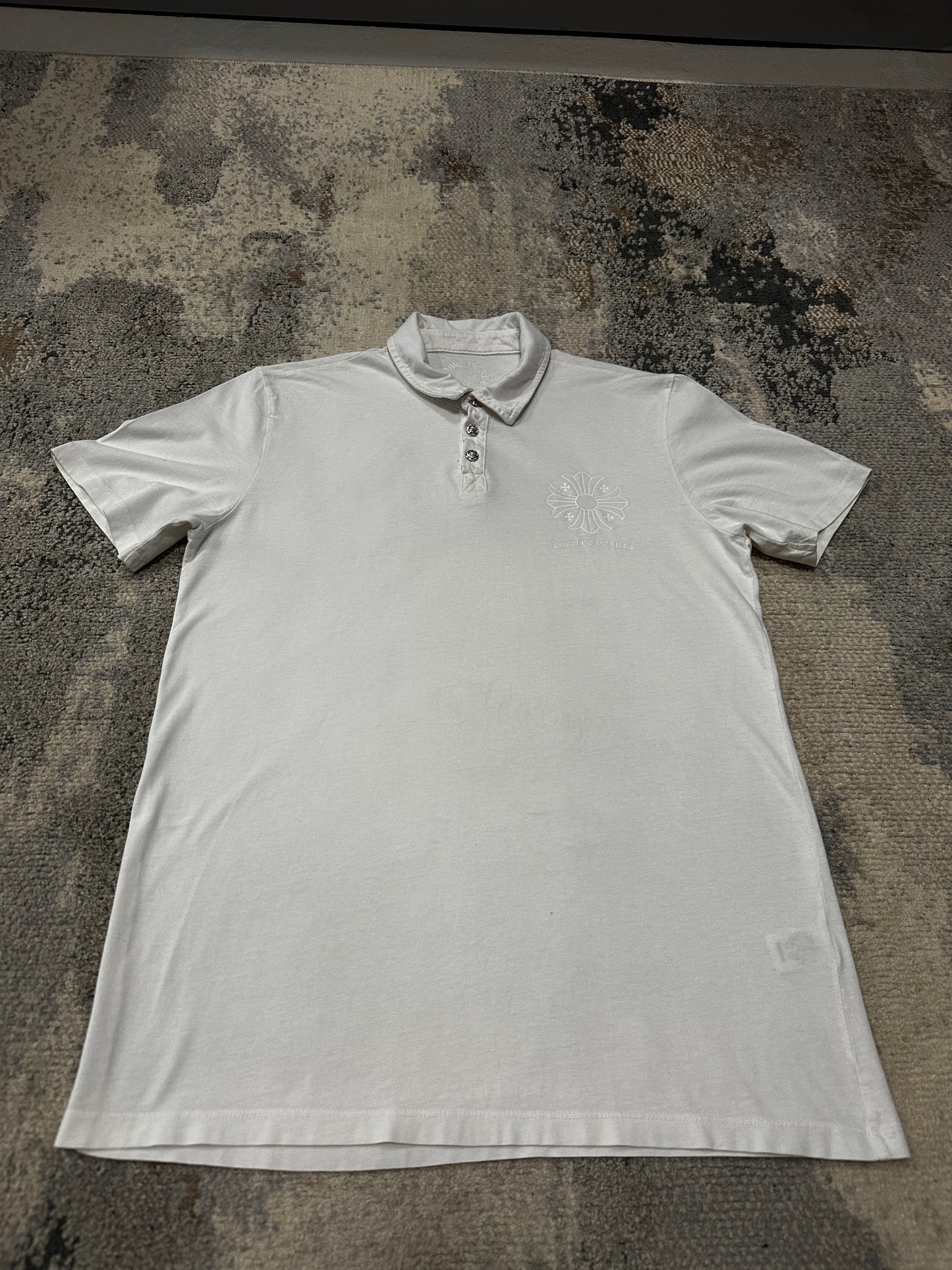 Chrome Hearts Polo Shirt White