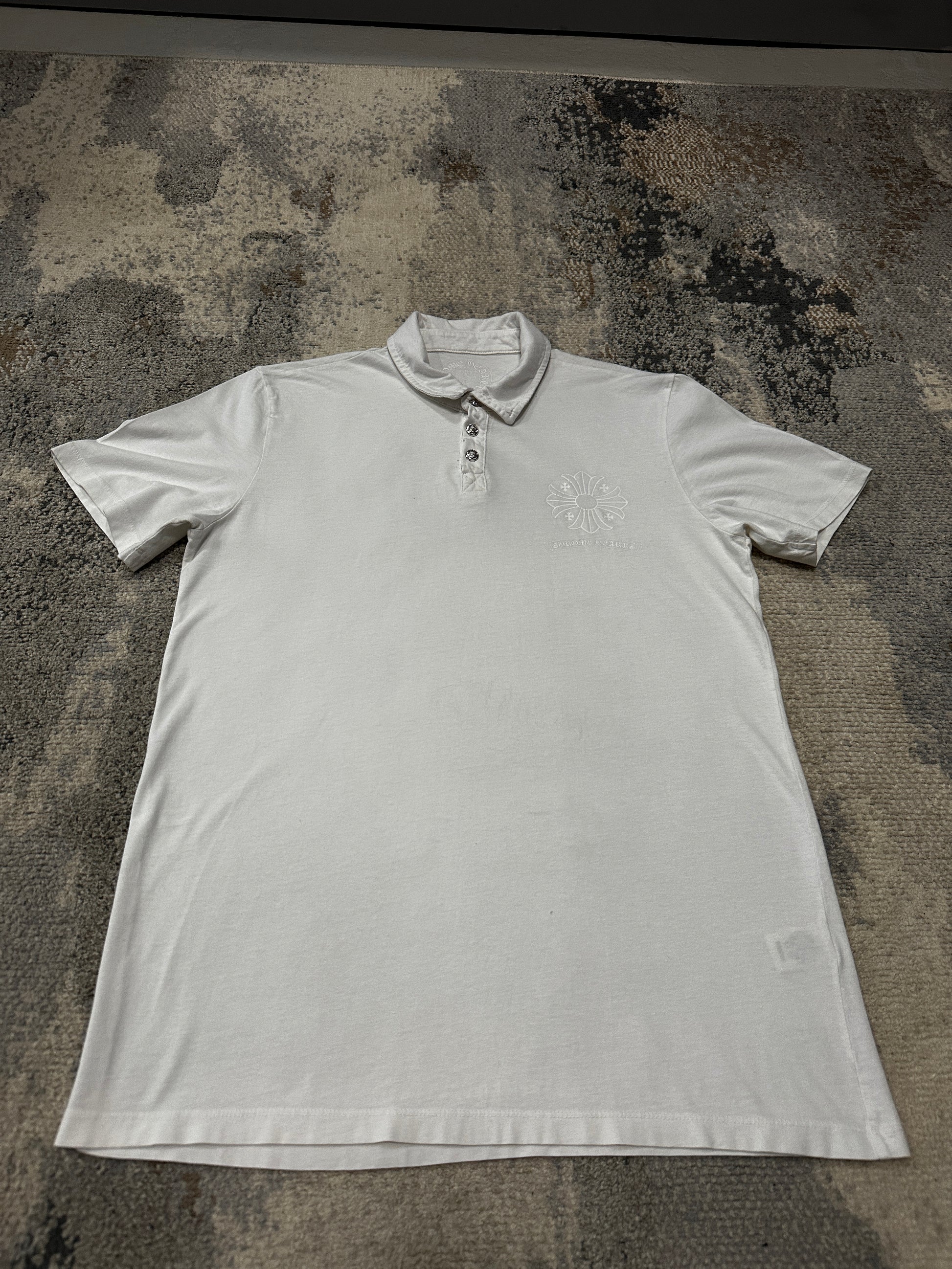 Chrome Hearts Polo Shirt White