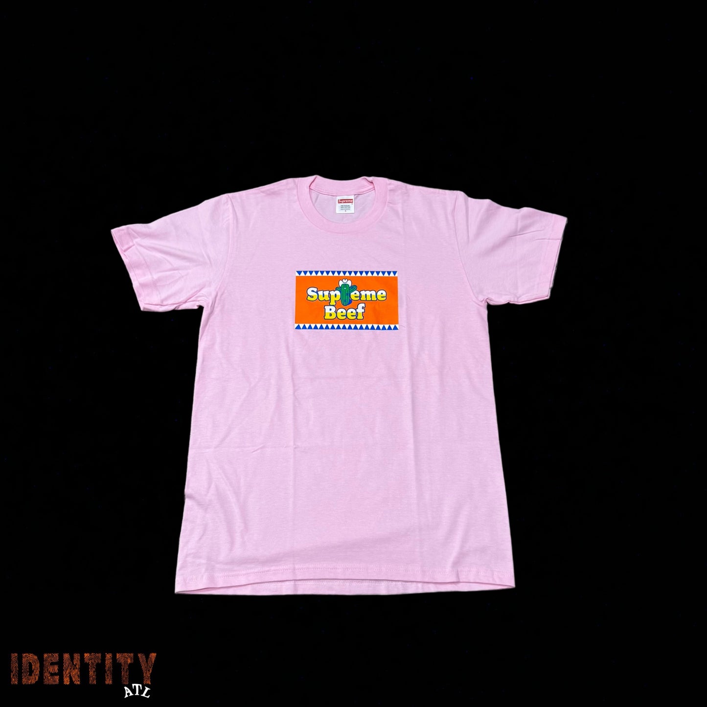 Supreme Beef Tee Light Pink
