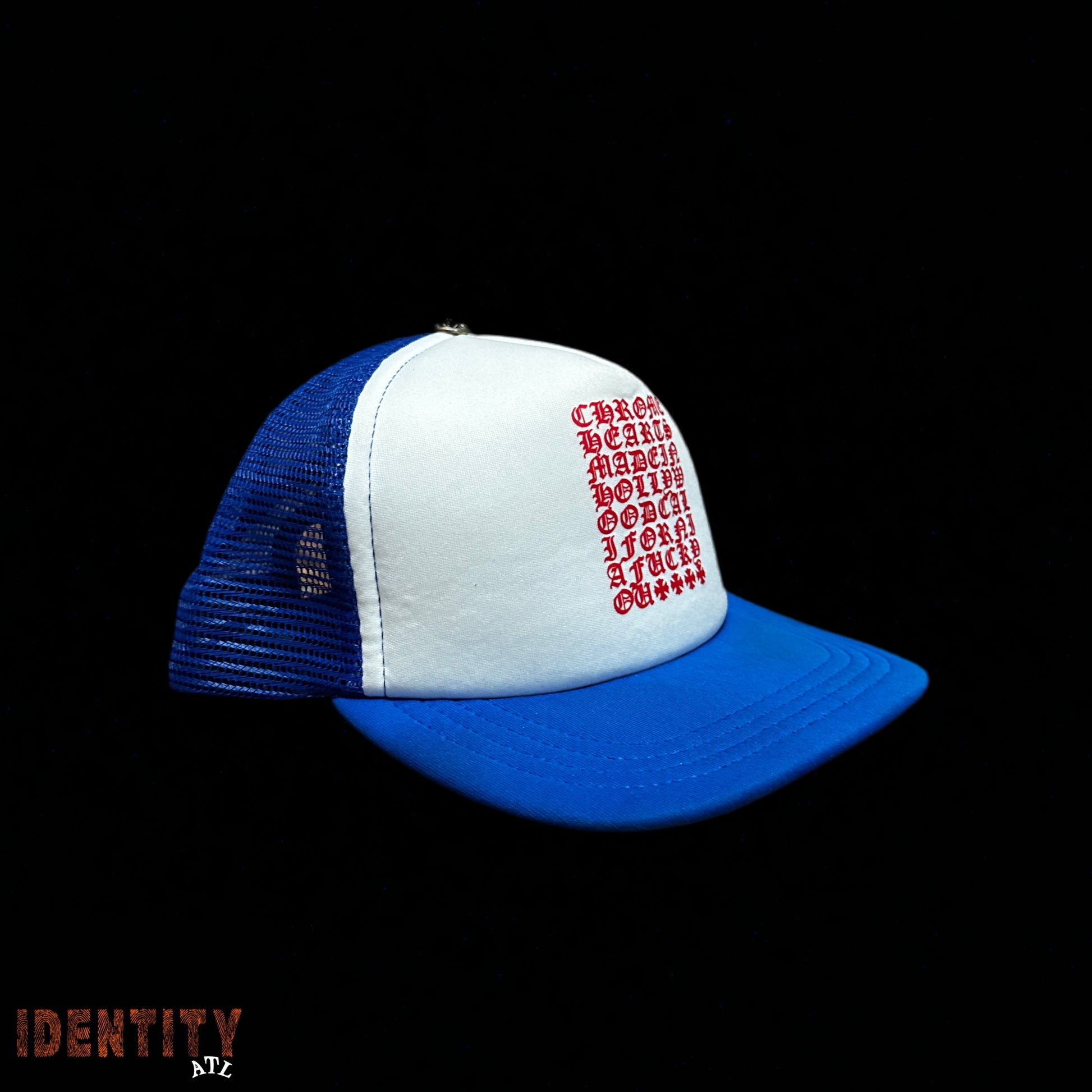 Chrome Heart EyeChart Trucker Hat