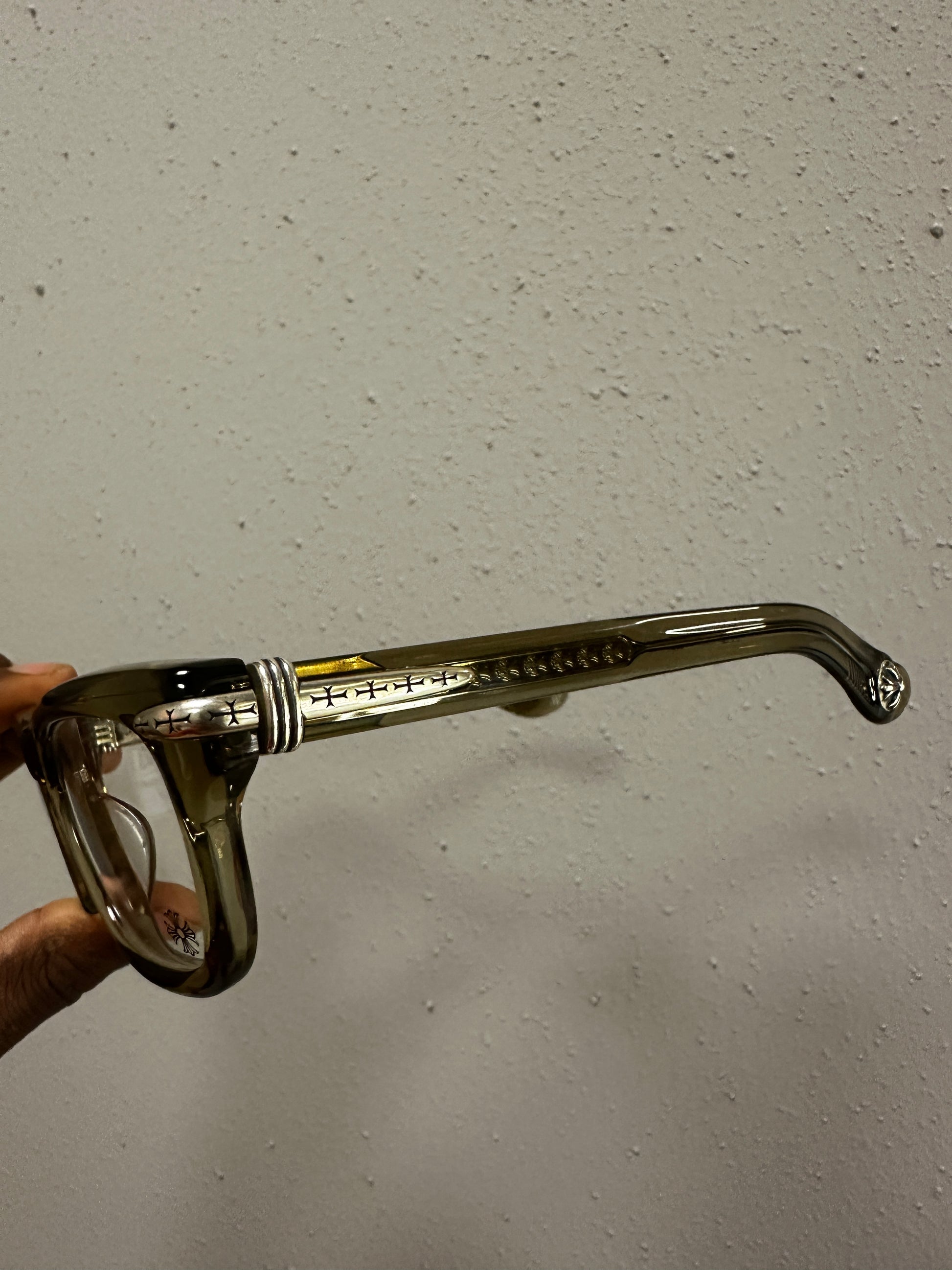 Chrome Hearts Trypoleagain Frames Brown