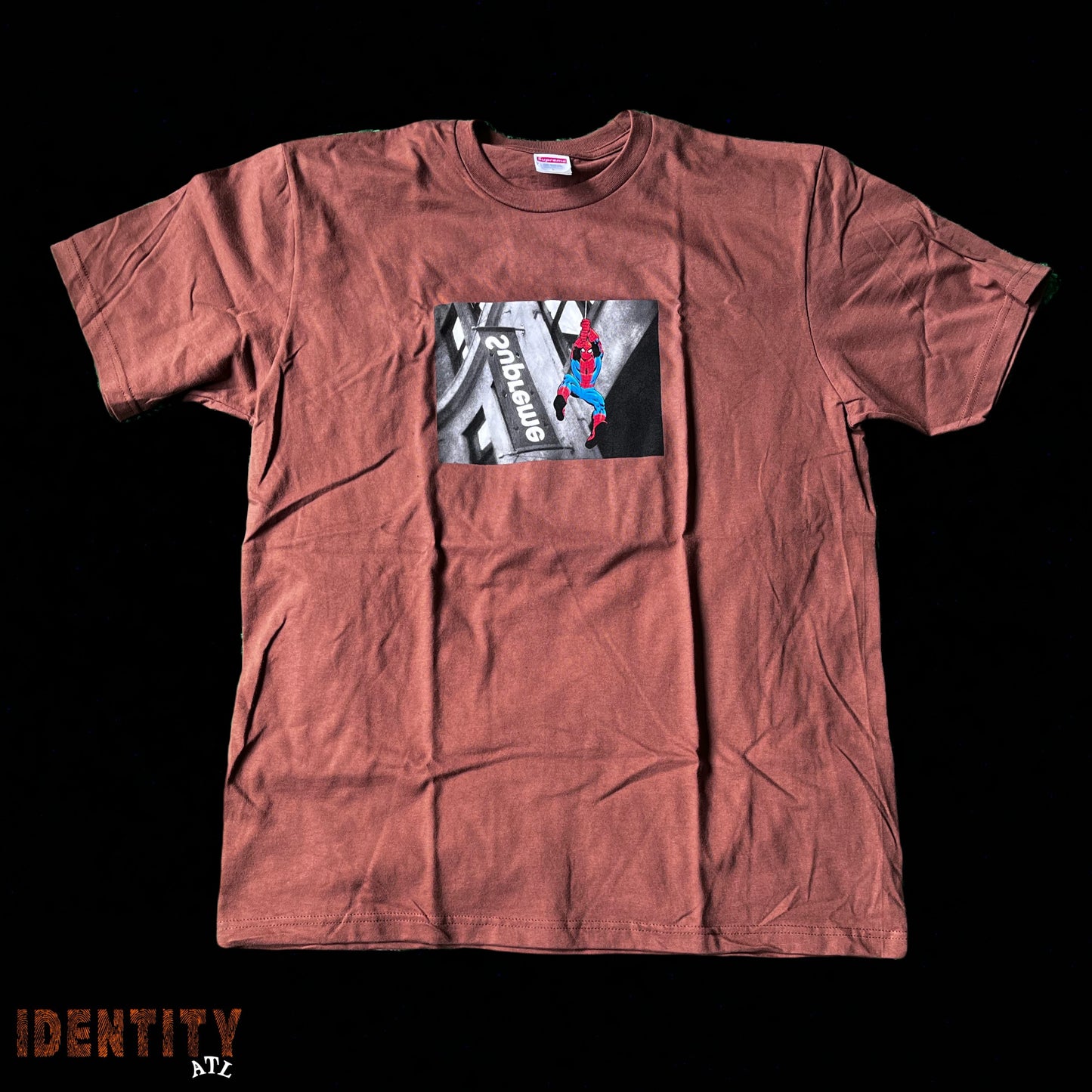 Supreme Spider-Man Tee Brown