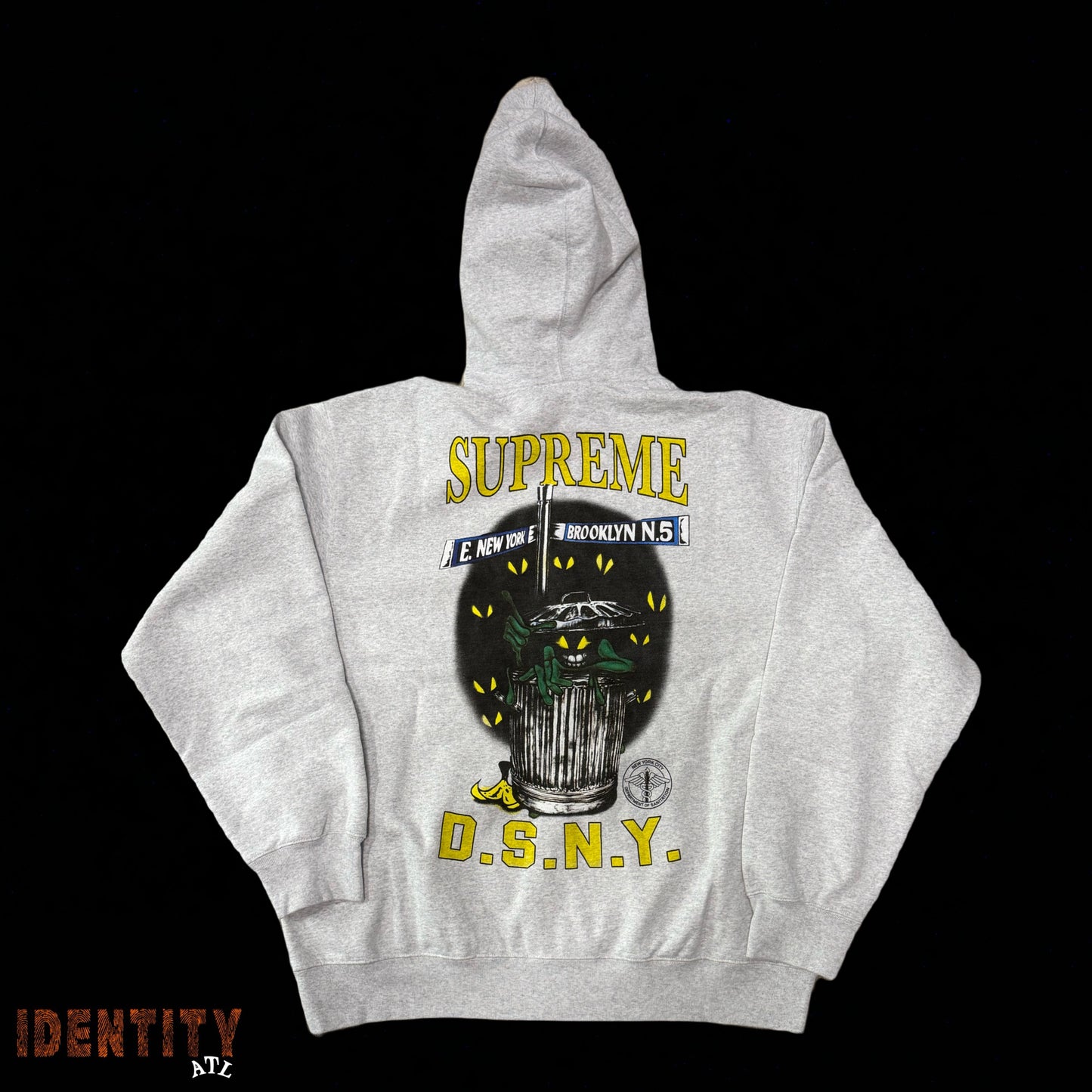 Supreme DSNY ZIP UP GREY