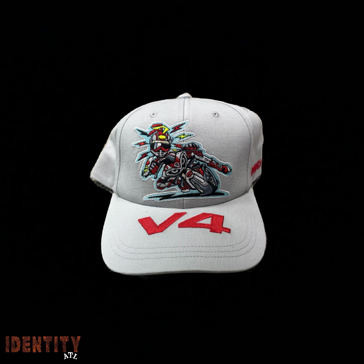 Supreme Ducati 6 Panel Hat Grey