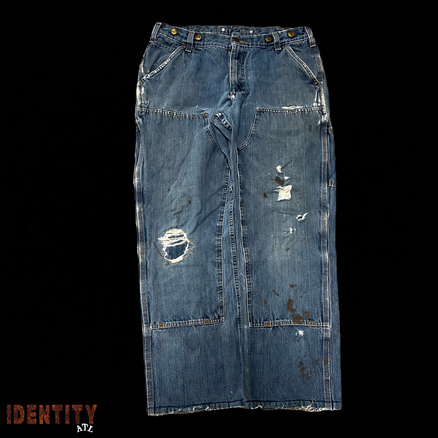 Vintage Carhartt Blue Double Knee Pants