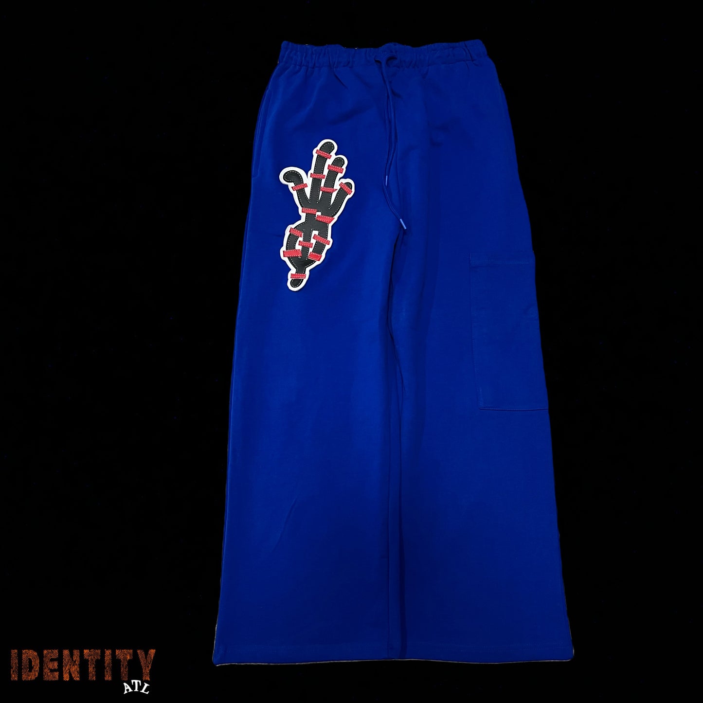 YKWYK Blue Sweatpants