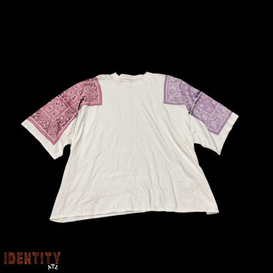 Kapital Purple Paisley Bandana Tee